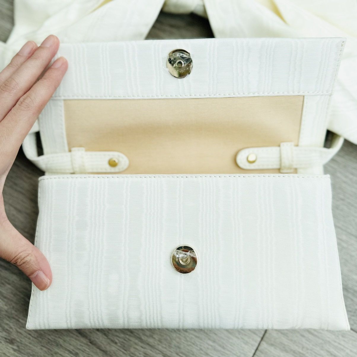 Loeffler Randall Loeffler Randall Ramona Bow Moiré Shoulder Bag NEW Size ONE SIZE - 14 Thumbnail