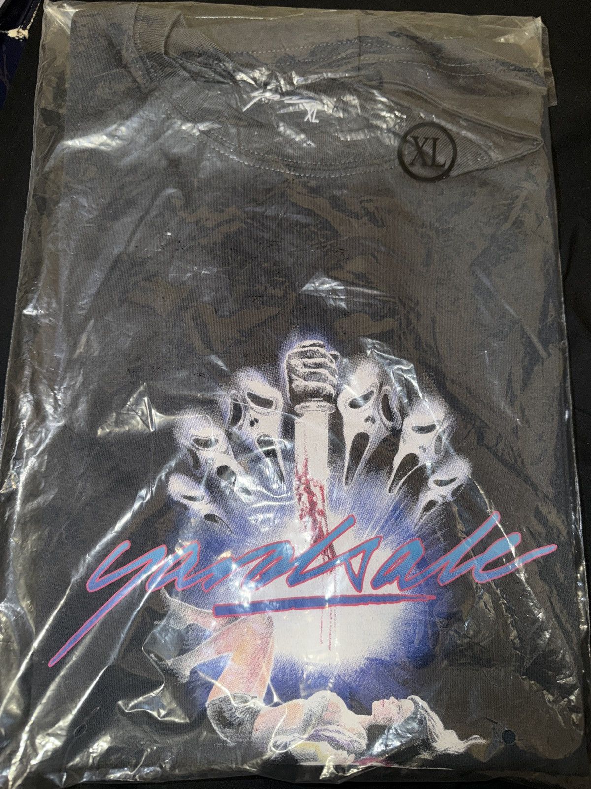 YARDSALE Yardsale Scream Mask Knife Tee Dark Slate/Grey XL Size US XL / EU 56 / 4 - 1 Preview