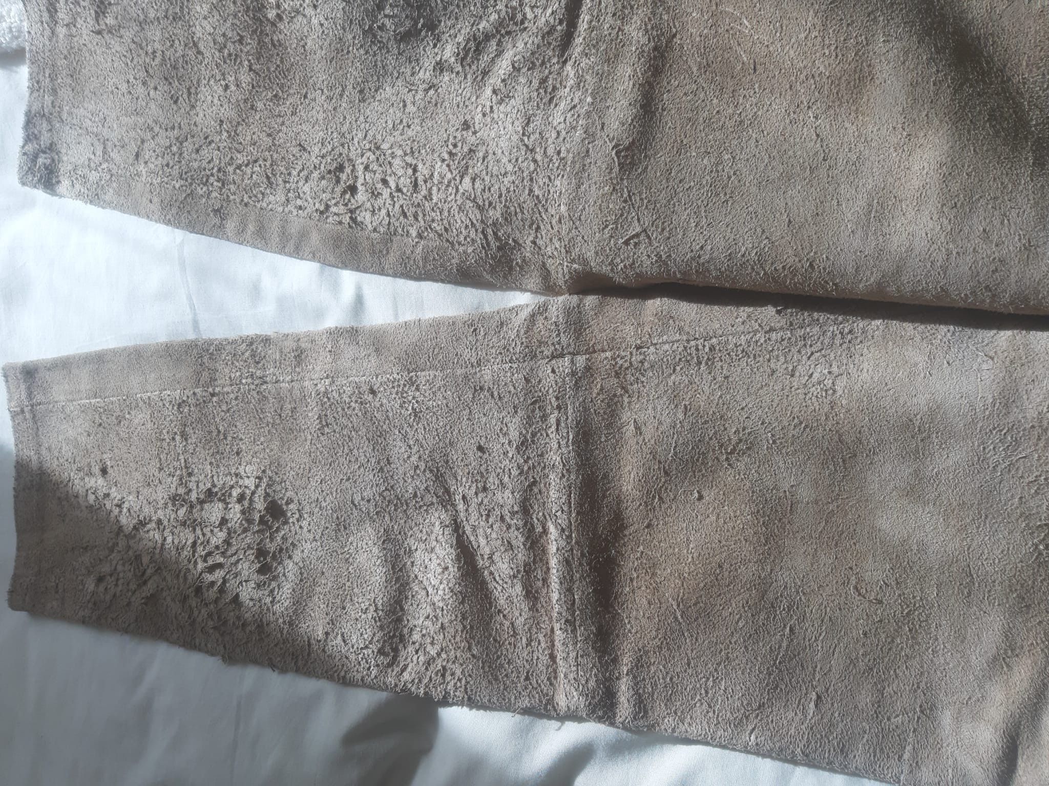 Comme des Garcons Homme Plus FW 2002 CDGh+ Blistered Suede Reverse Cow Leather Pants Size US 28 / EU 44 - 3 Thumbnail