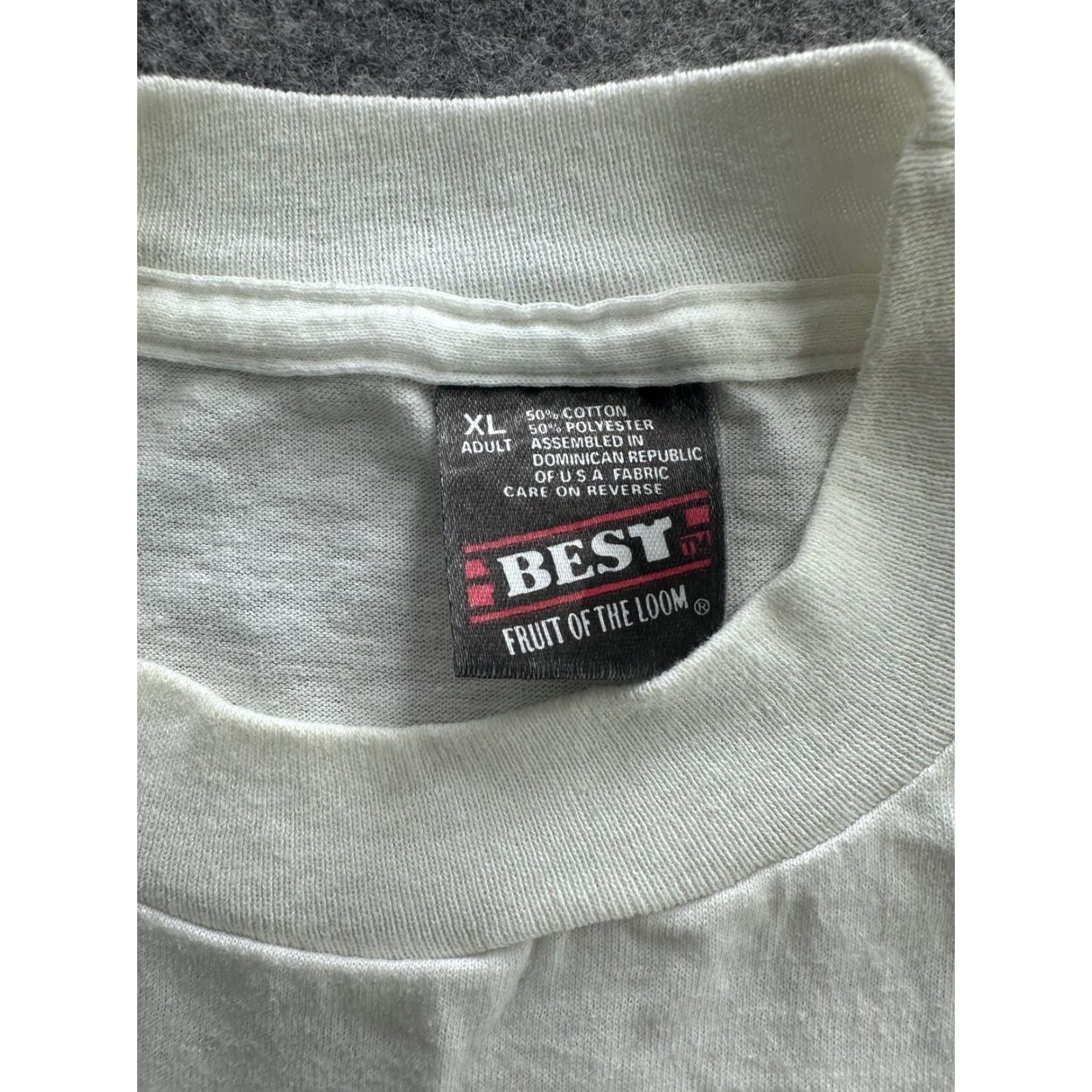 Fruit Of The Loom VINTAGE Knoxville Track & Field Shirt Mens XL Gray Fruit of the Loom 90s Size US XL / EU 56 / 4 - 4 Thumbnail