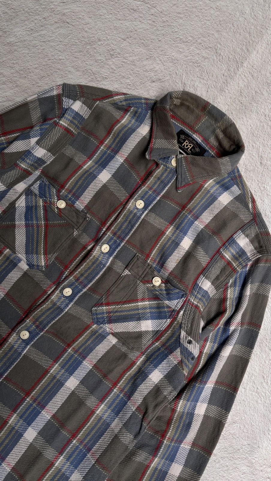 RRL Ralph Lauren RRL ralph lauren double RL plaid flanel Size US M / EU 48-50 / 2 - 2 Thumbnail