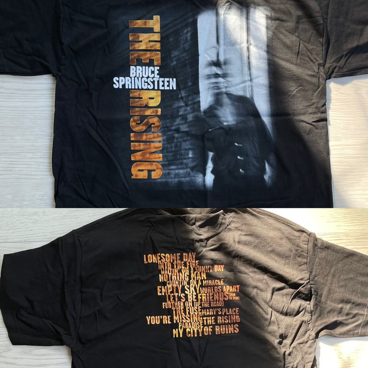 Other Bruce Springsteen Large 2002 The Rising World Tour T-Shirt Size US L / EU 52-54 / 3 - 1 Thumbnail