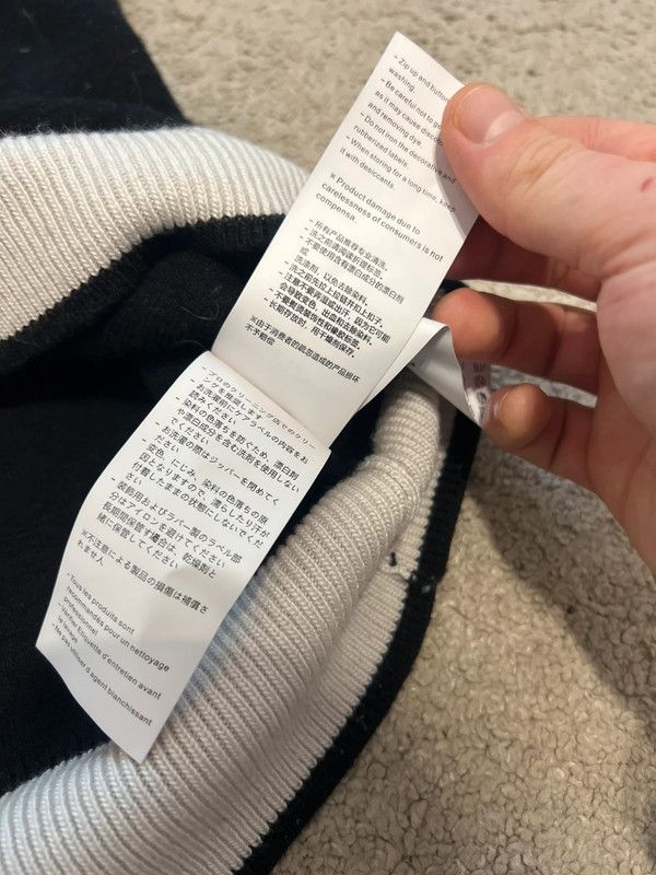 Japanese Brand × WE11DONE vest sweater sweter We11done M Japan rare Size US M / EU 48-50 / 2 - 8 Thumbnail