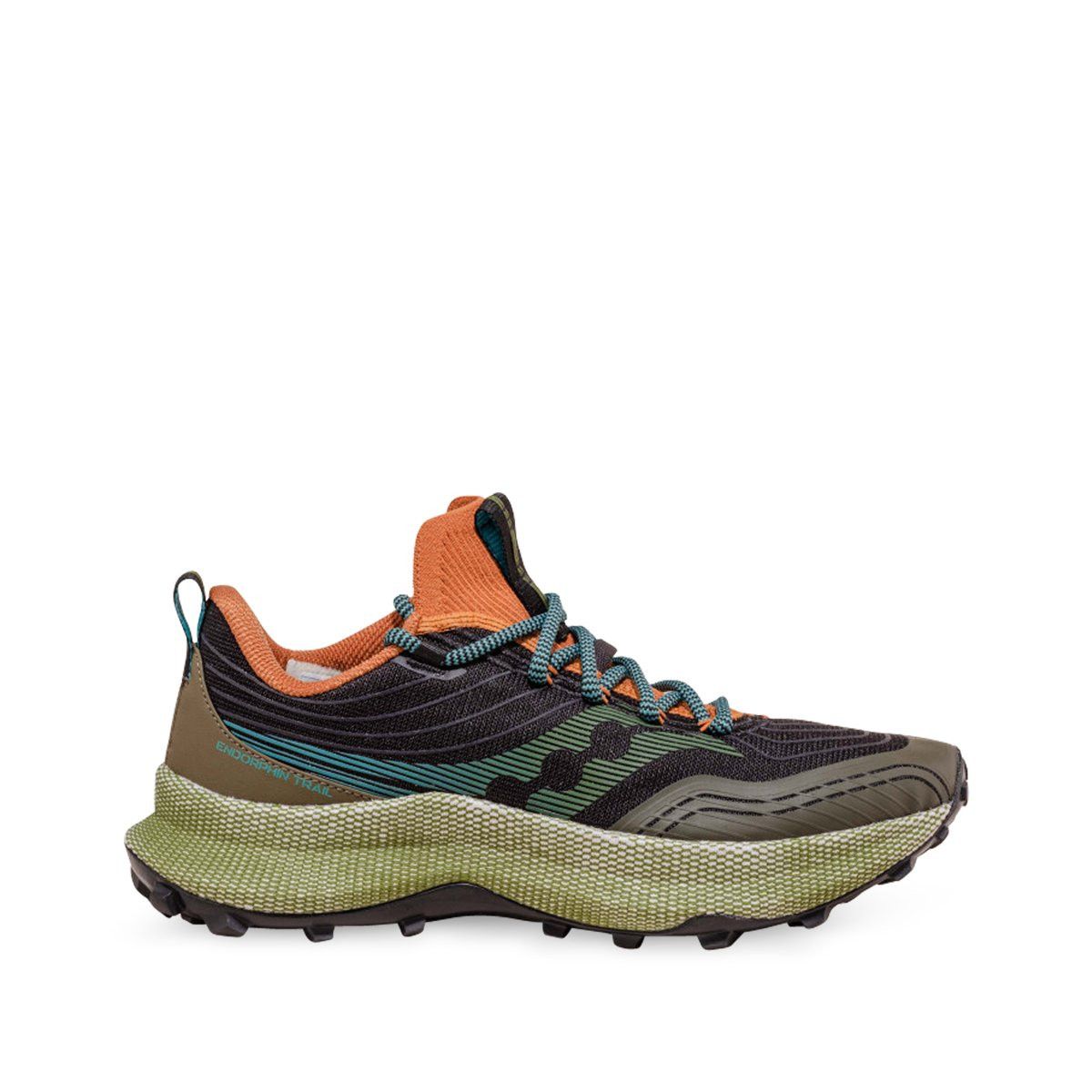 Saucony Endorphin Trail Olive/Black Size US 9 / EU 42 - 1 Thumbnail
