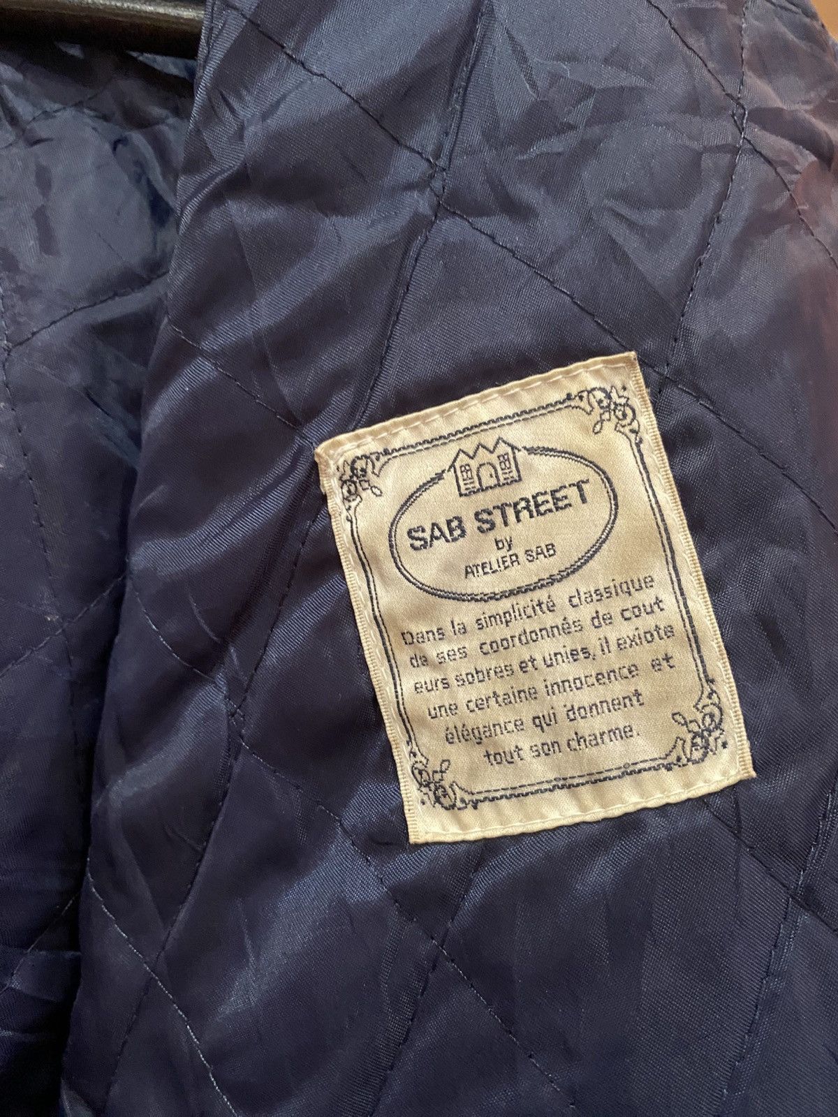 Japanese Brand Vintage SAB STREET Navy Bomber Jacket Japan Streetwear Style Size US M / EU 48-50 / 2 - 11 Thumbnail