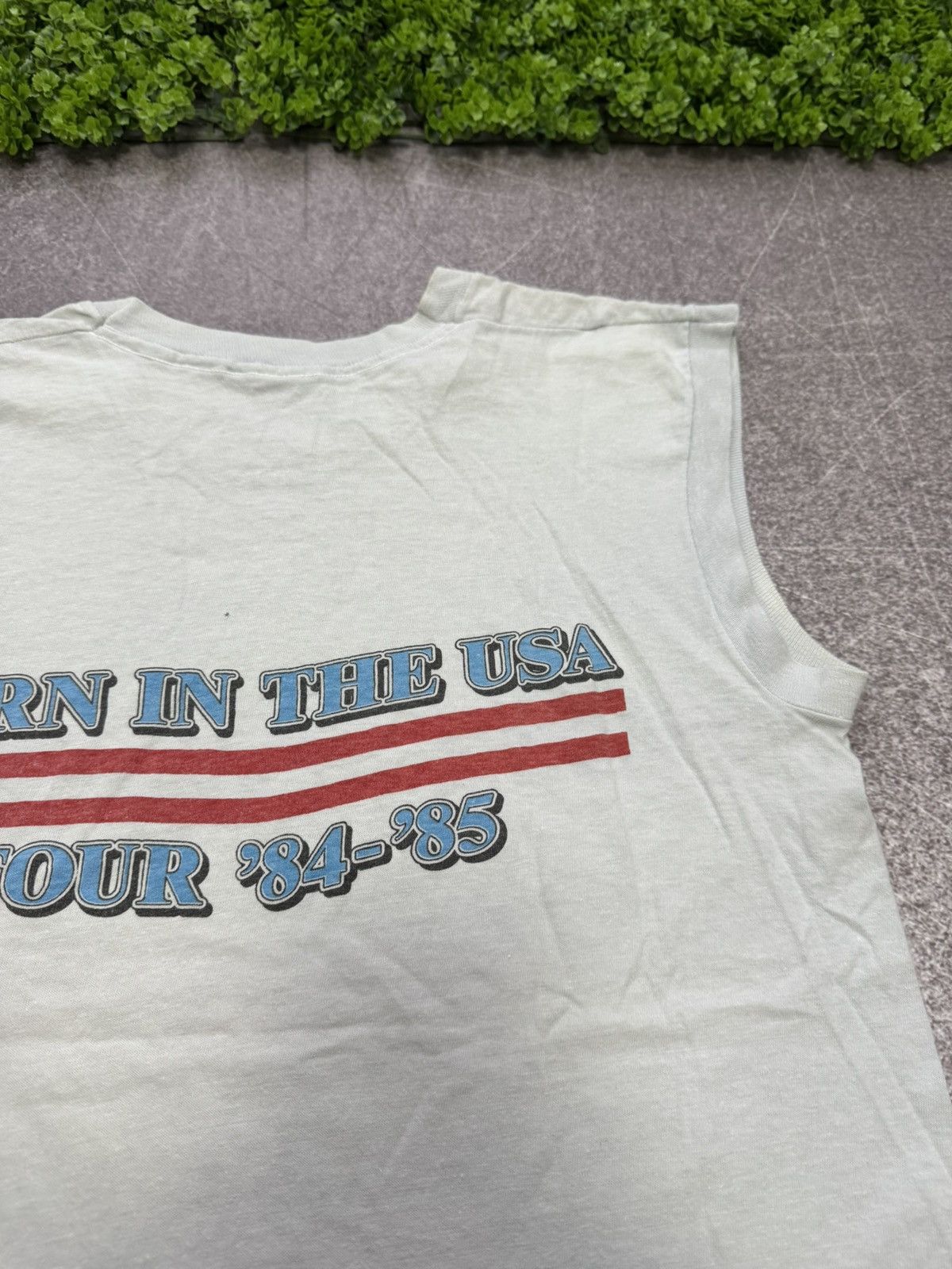 Band Tees Vintage 1984 Bruce Springsteen (Bob Dylan Rolling Stones) Size US M / EU 48-50 / 2 - 15 Thumbnail