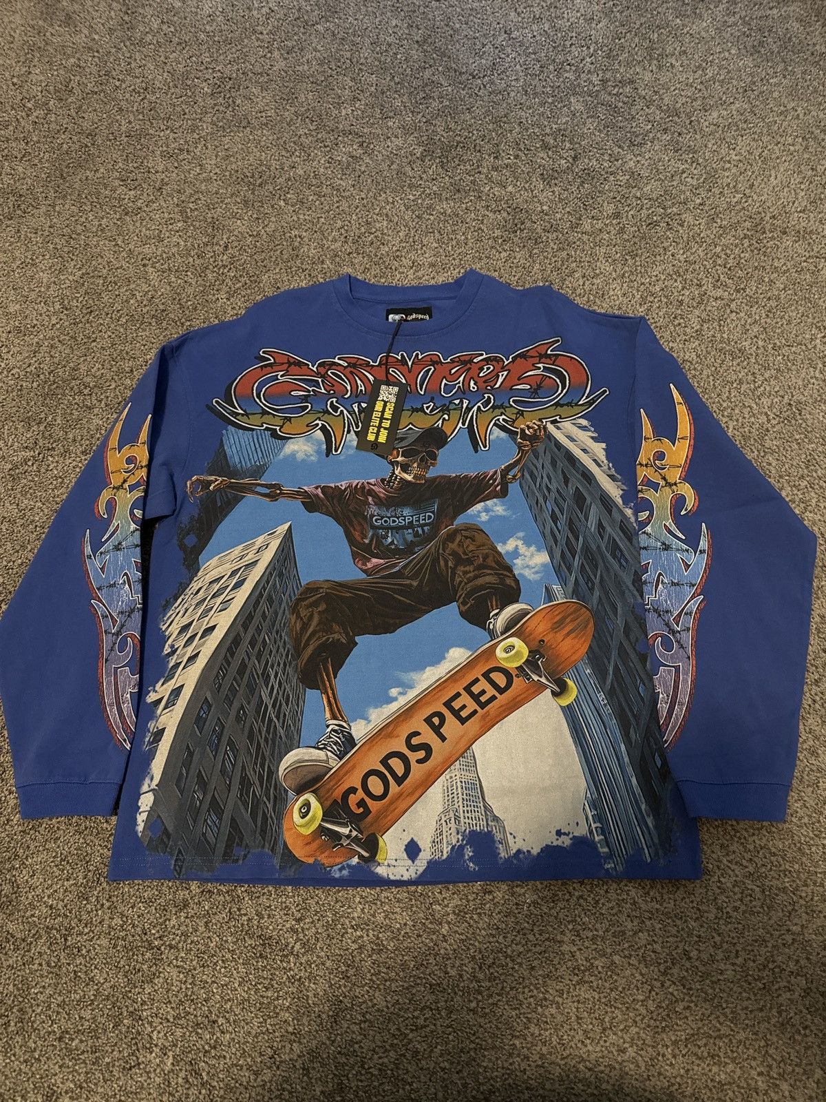 Godspeed Godspeed Long-sleeve Ollie (skateboard) Tee 🔥super fire 🔥 Size US M / EU 48-50 / 2 - 1 Thumbnail