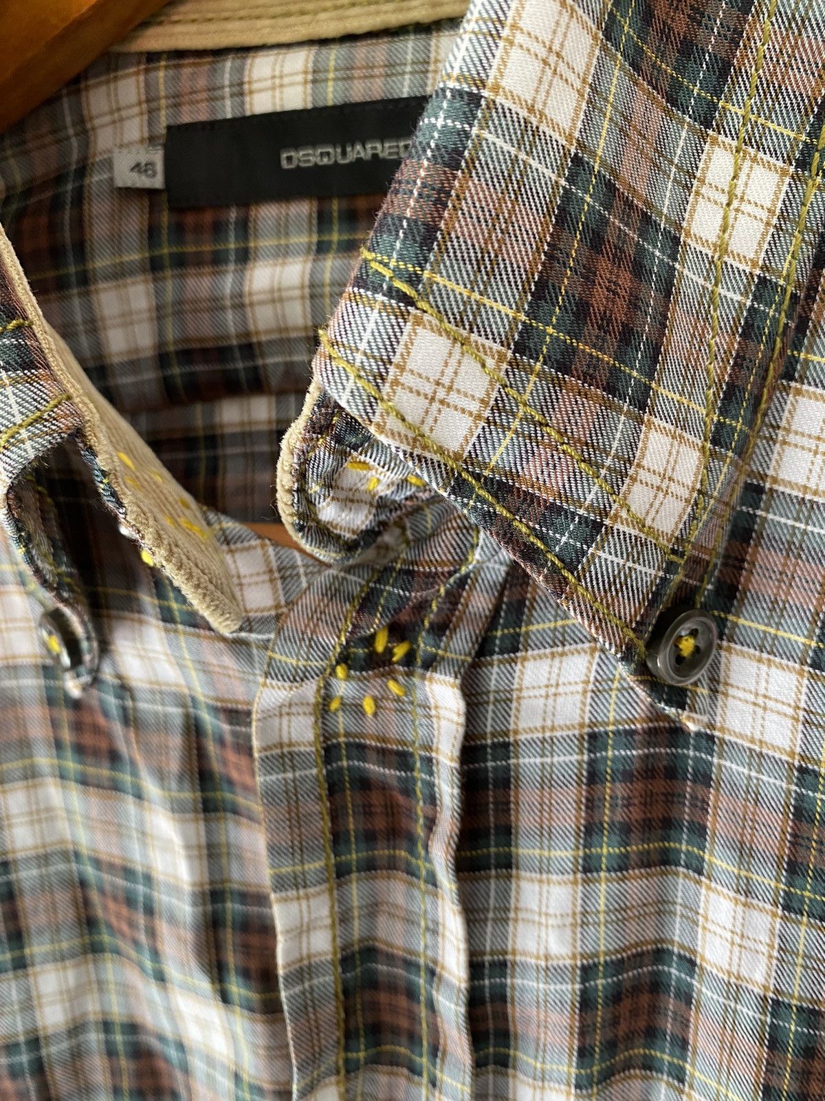 Dsquared2 AW04 Hand stitch Patch flannel Size US M / EU 48-50 / 2 - 7 Thumbnail