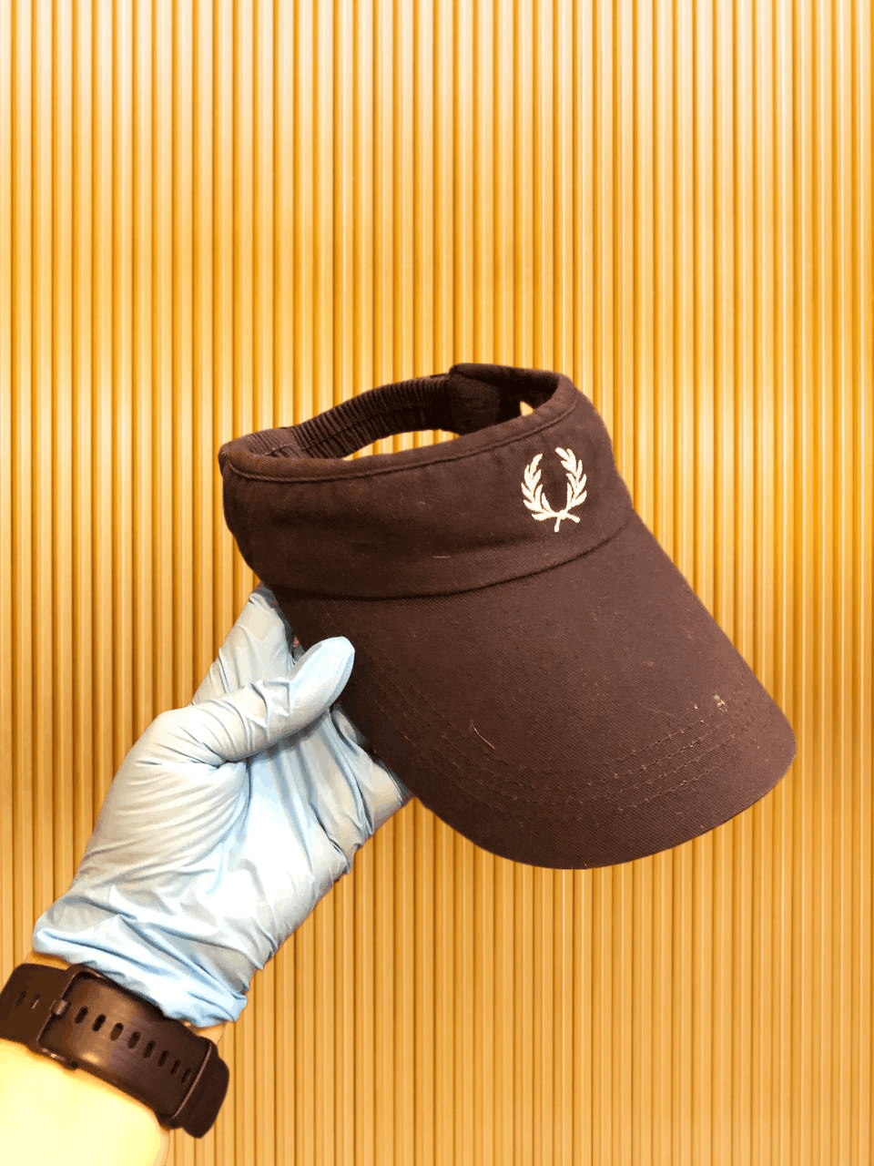 Fred Perry Y2K Hats black Vintage big logo streetwear Cap Fred Perry Size ONE SIZE - 1 Thumbnail
