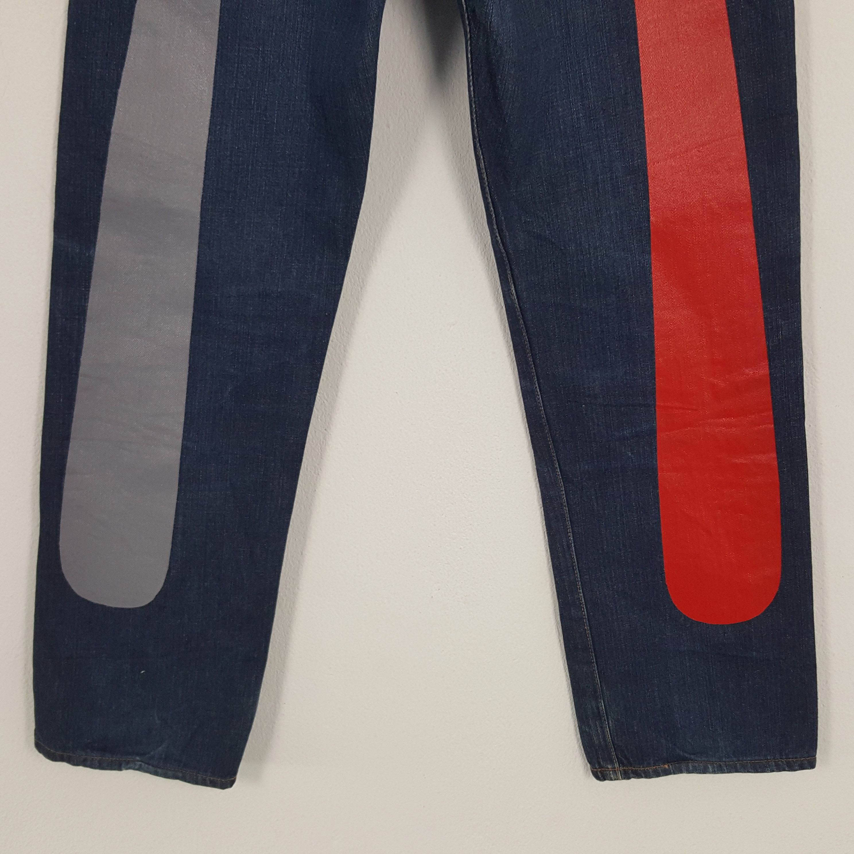 Evisu × Vintage Vintage Evisu Japan Custom Art Daicock Denim Jeans Size US 29 - 3 Thumbnail
