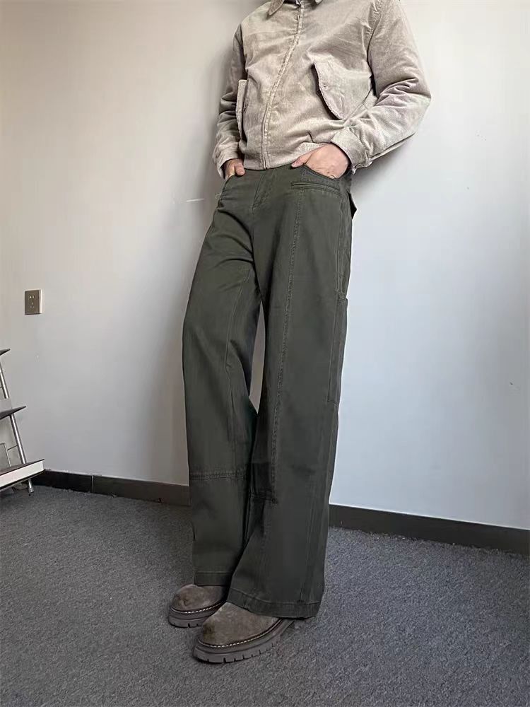 Japanese Brand × Jean High Street Washed Vintage Loose Fit Straight Leg Work Jeans Size US 32 / EU 48 - 3 Thumbnail