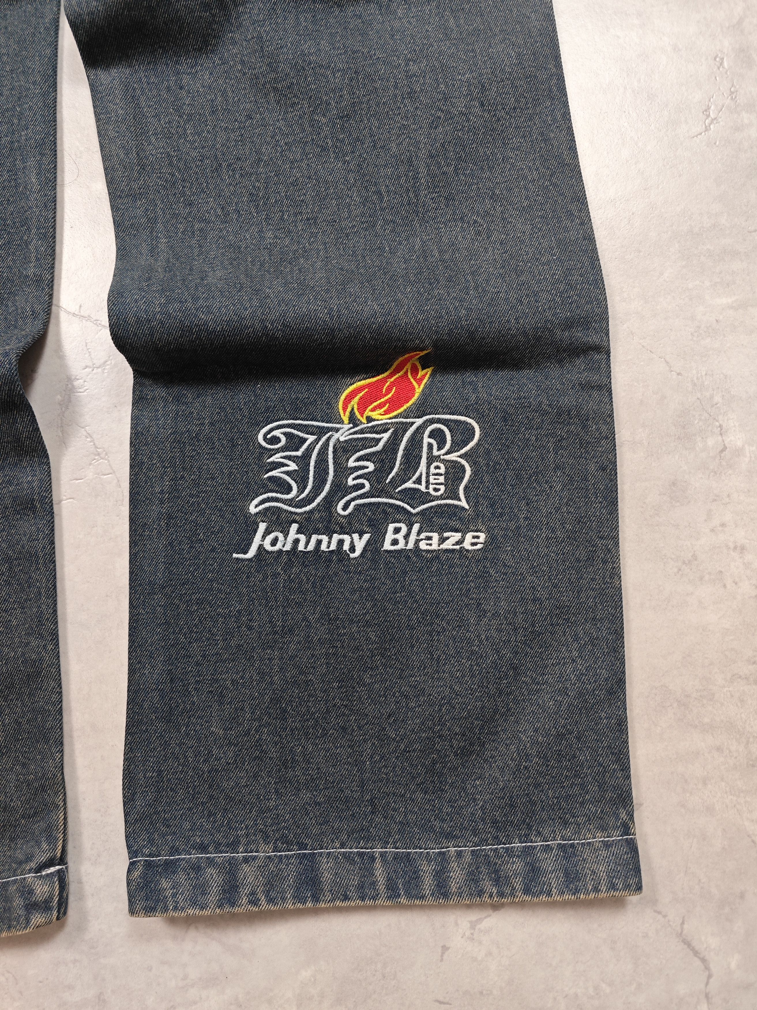 Vintage Johnny Blaze Vintage Y2K Jeans Size US 32 / EU 48 - 2 Thumbnail