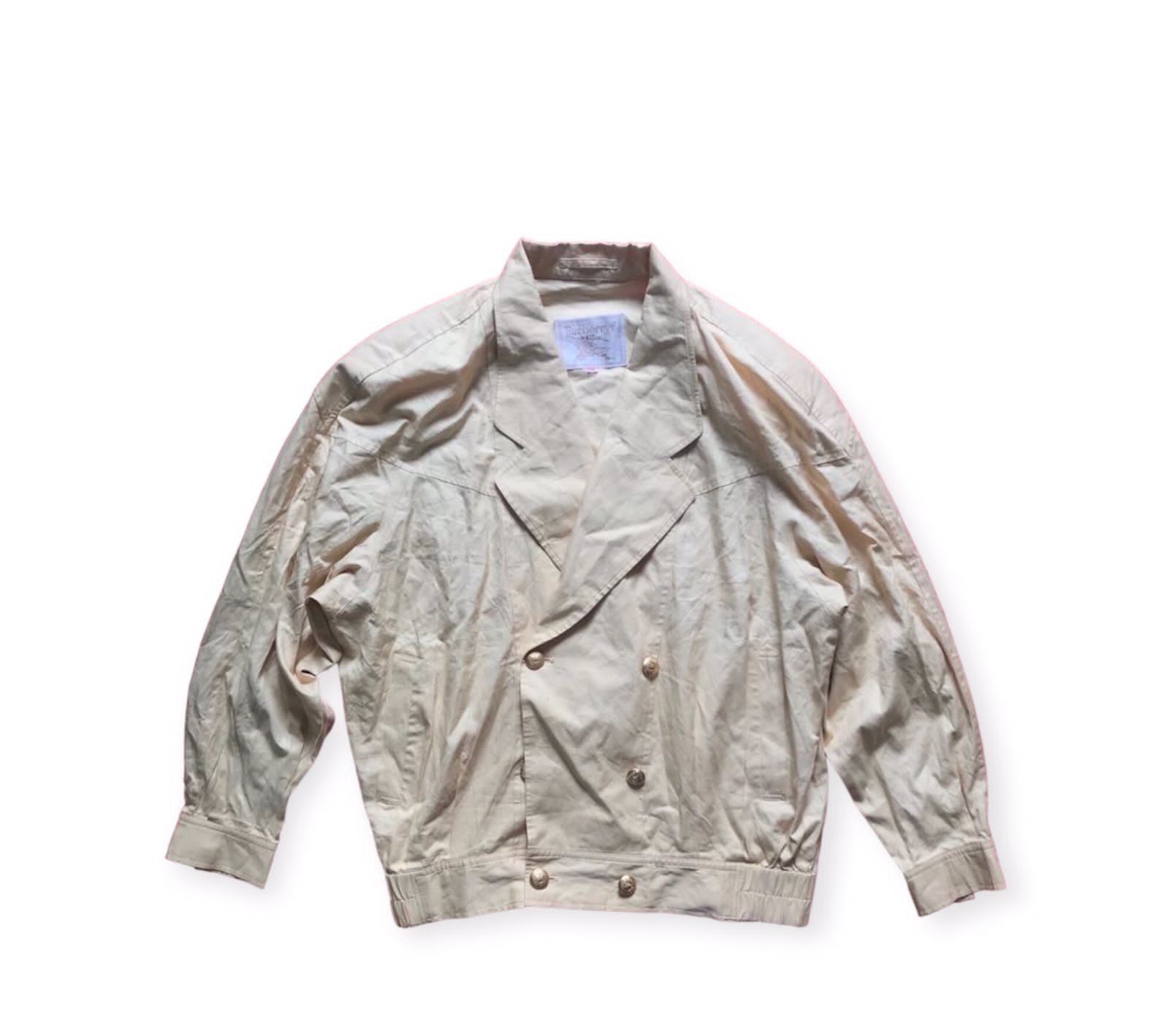 image of Burberry's Jacket Vintage in Yellow, Men's (Size Large)