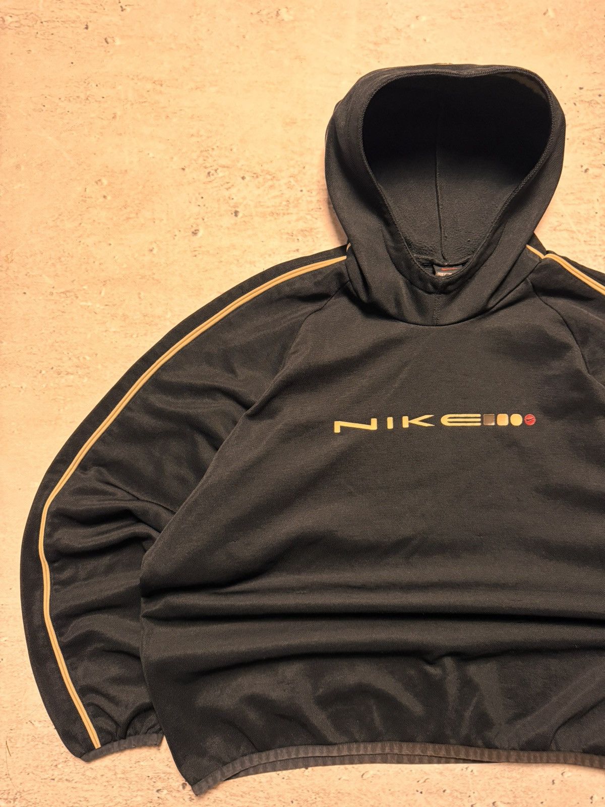 Nike × Vintage NIKE VINTAGE CENTER LOGO OVERSIZE BOXY HOODIE Size US XL / EU 56 / 4 - 3 Thumbnail