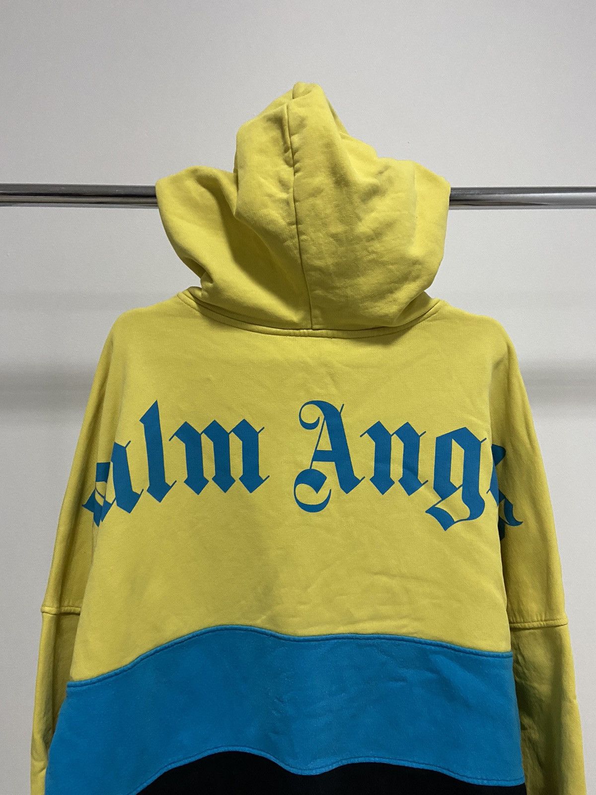 Palm Angels × Vintage Palm angels hoodie big logo yellow vintage Size US L / EU 52-54 / 3 - 2 Thumbnail