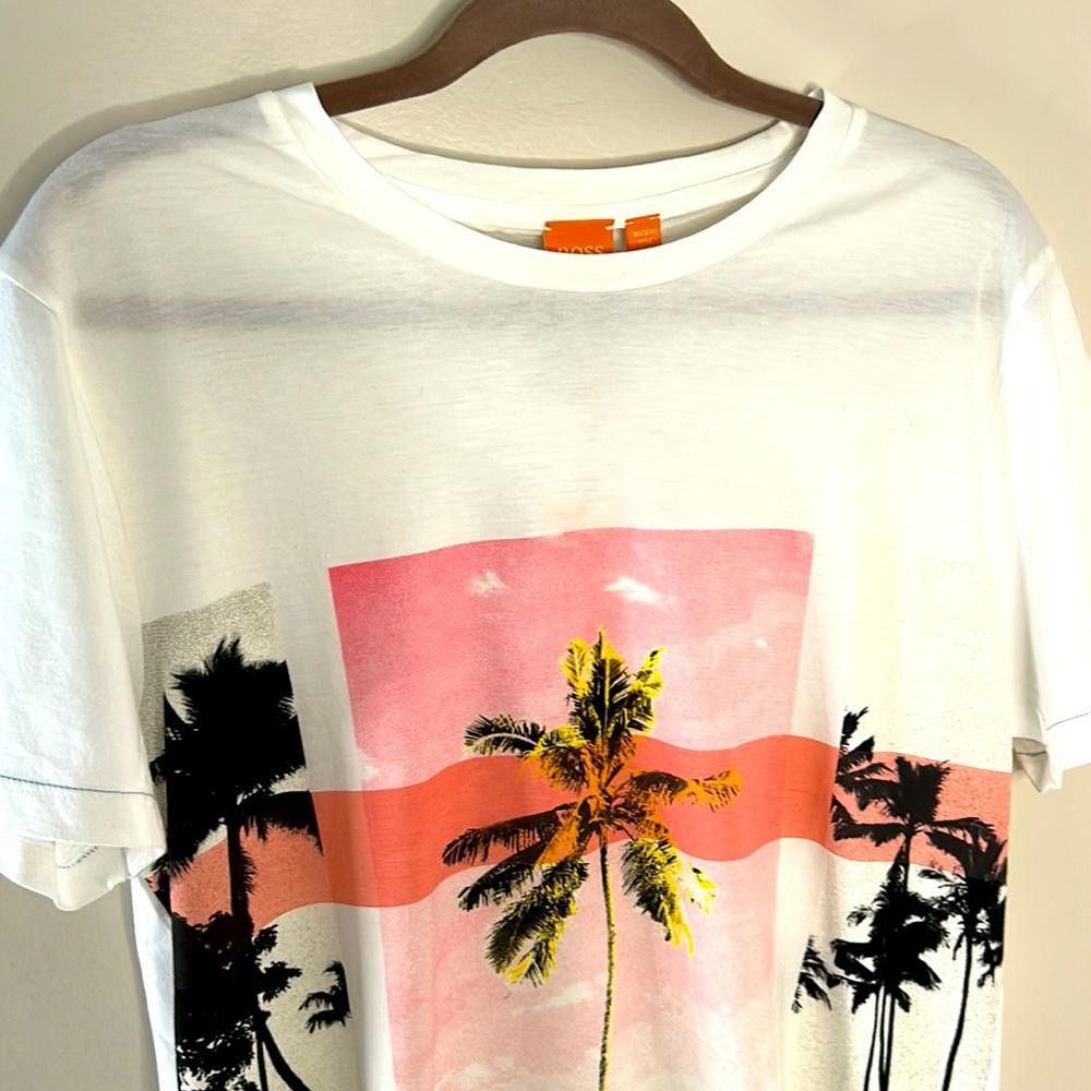 Designer NWT SS Crew neck tee - BOSS Orange - Medium - 100% Ctn Size US M / EU 48-50 / 2 - 3 Thumbnail