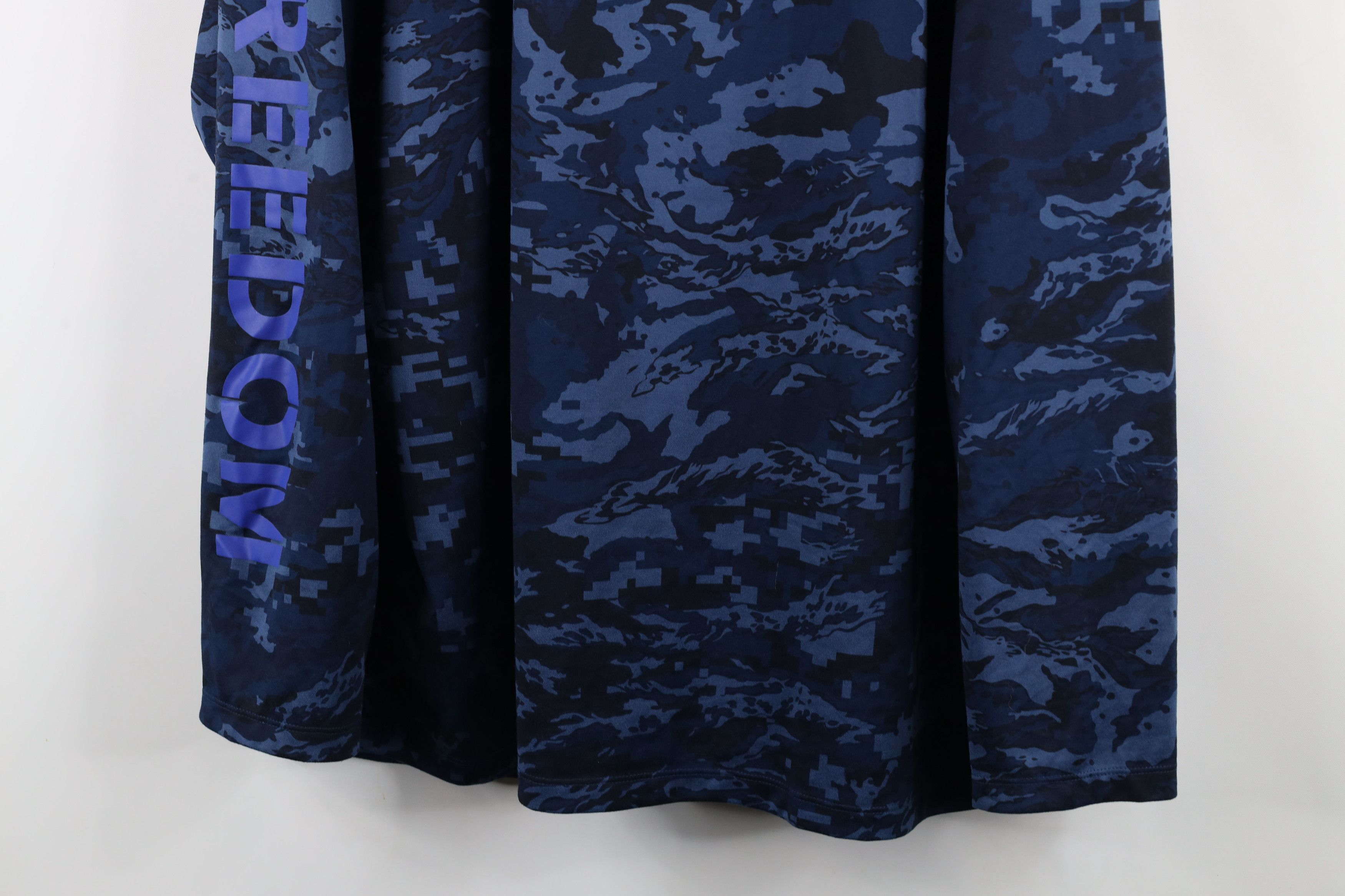 Under Armour × Vintage Under Armour Line Freedom Camouflage Long Sleeve T-Shirt Size US XXL / EU 58 / 5 - 3 Thumbnail