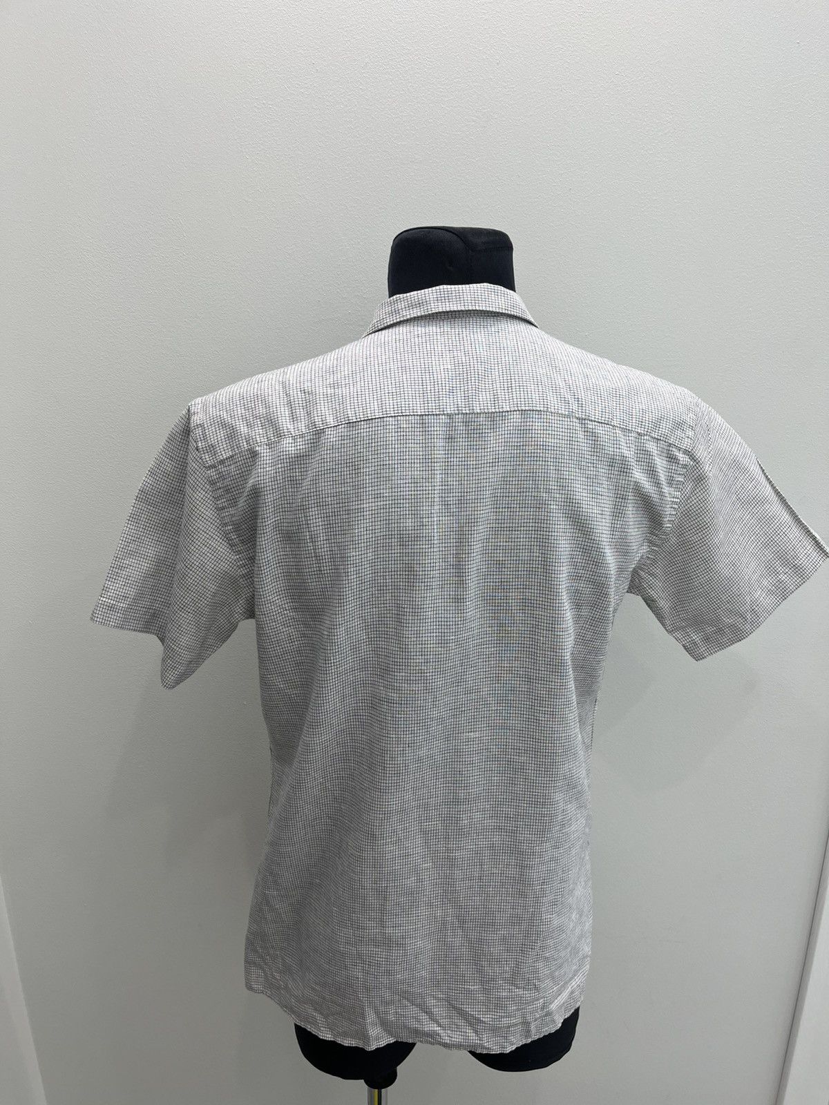 Oliver Spencer Oliver Spencer Short Sleeve Cotton Linen Shirt Size US M / EU 48-50 / 2 - 4 Thumbnail