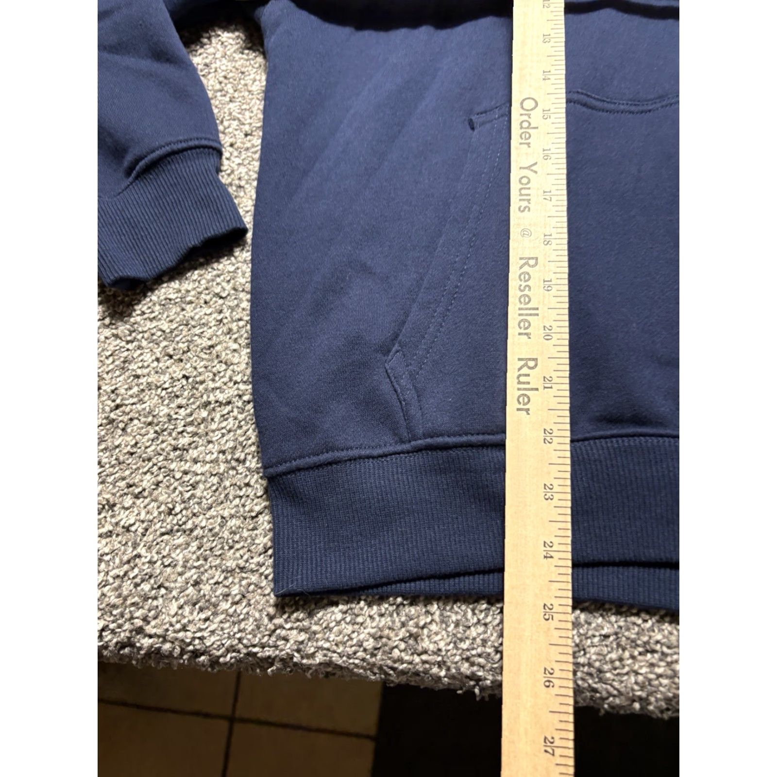 Tultex VINTAGE Ted Lasso Hoodie Men Large Blue Graphic Sweatshirt Pullover AFC Richmond Soccer Size US L / EU 52-54 / 3 - 6 Thumbnail