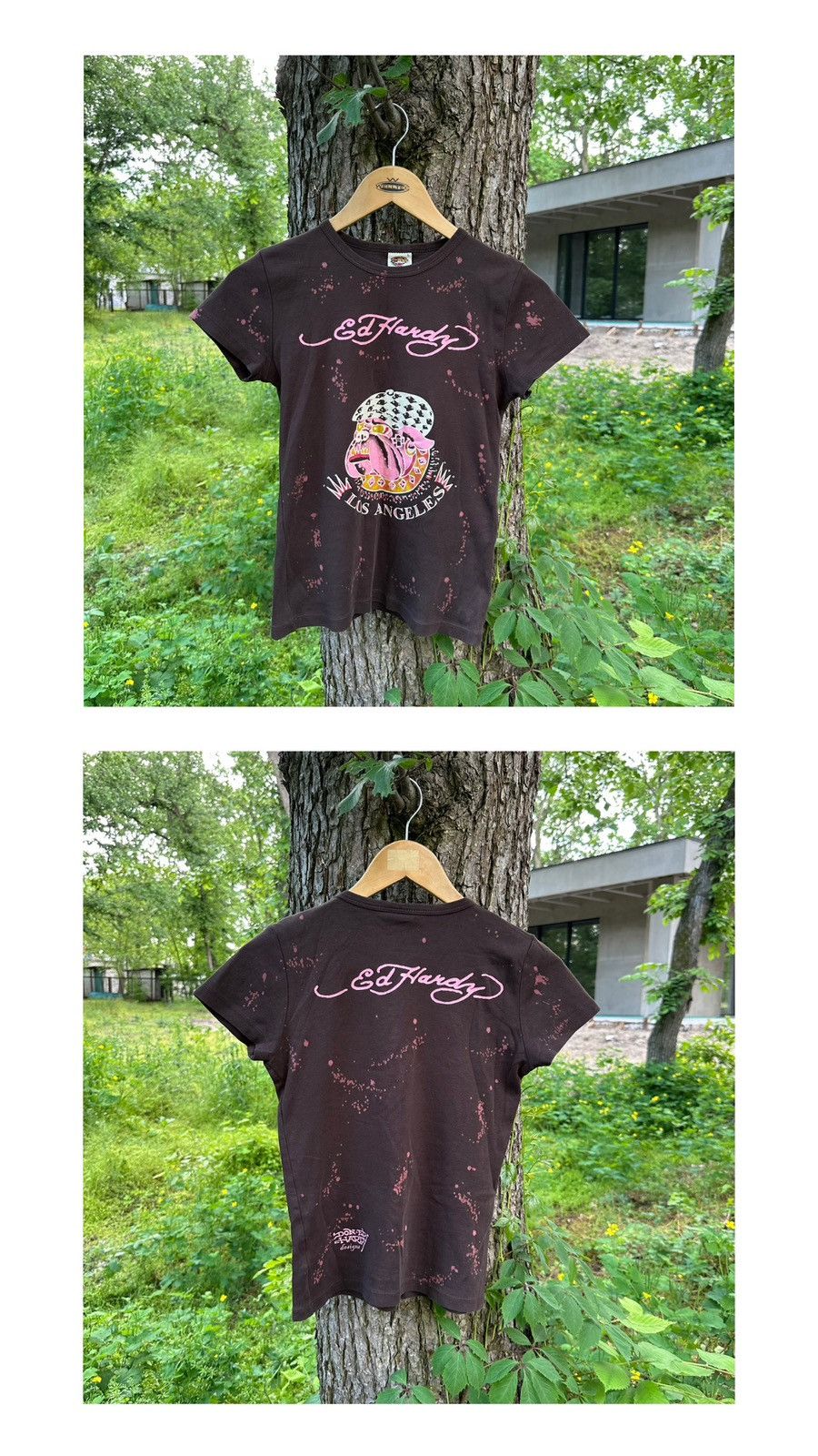 Ed Hardy Vintage Rare Y2K Ed Hardy by Christian Audiger T Shirt Size L / US 10 / IT 46 - 1 Thumbnail