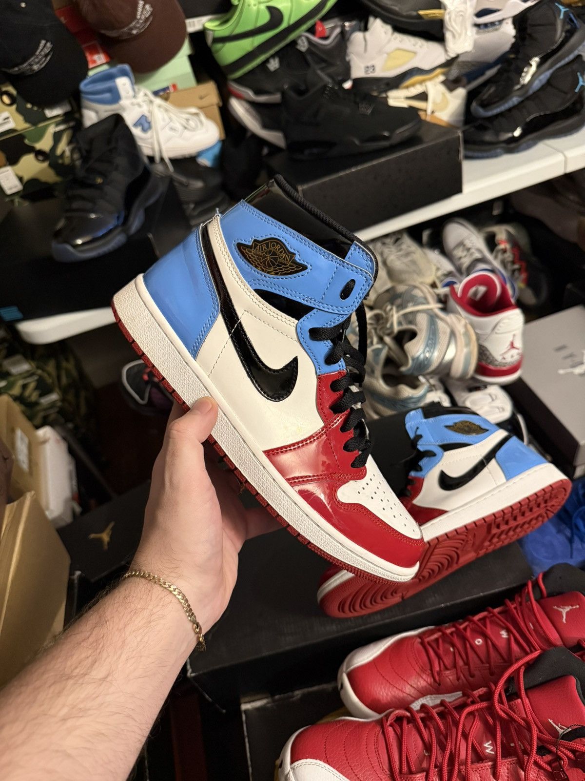 Jordan Brand Jordan retro 1 fearless sz 9.5 Size US 9.5 / EU 42-43 - 1 Thumbnail