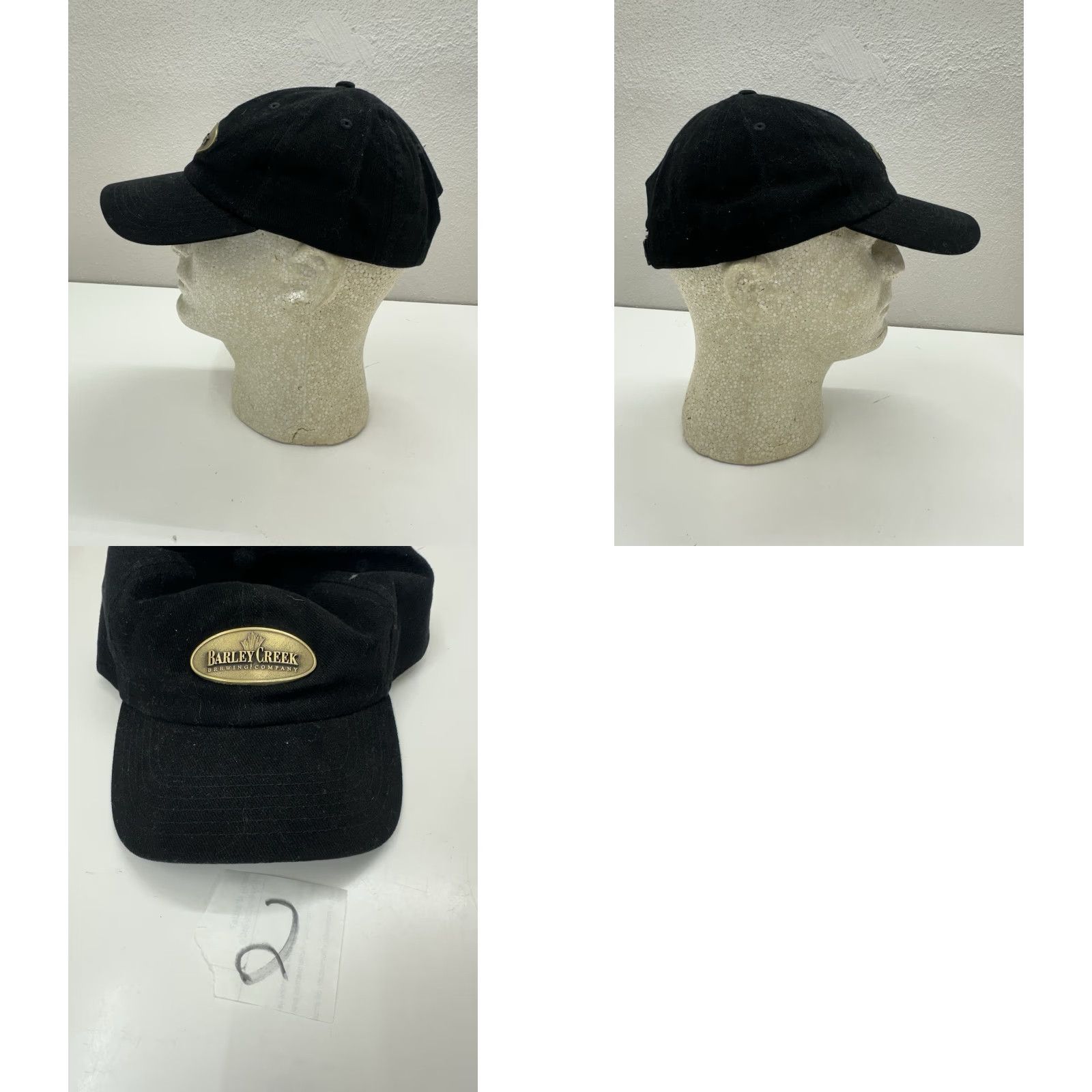 Katin Kati Sportcap Baseball Hat Barley Creek Brewery Company Black Adjustable Cap Mens Cap Baseball Hat Black Adjustable Cap Size ONE SIZE - 8 Thumbnail
