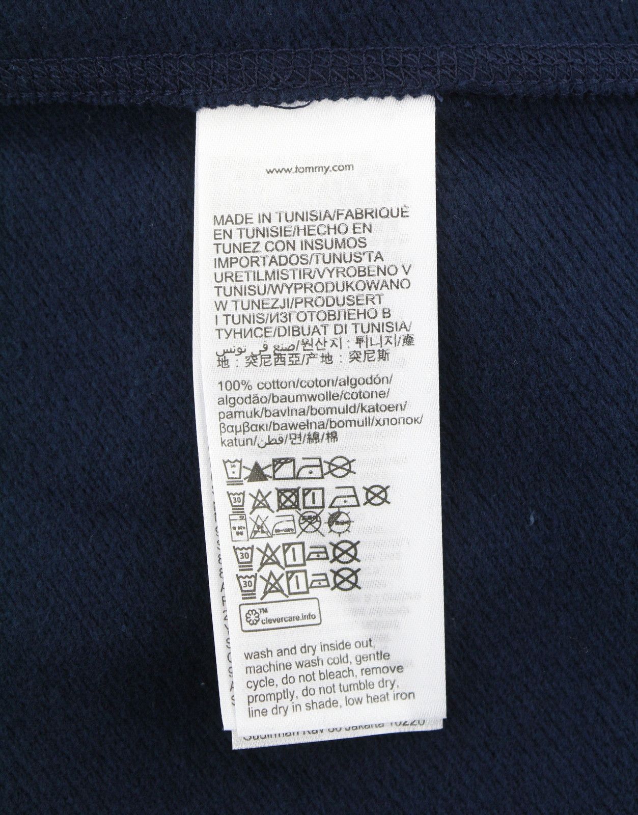Tommy Hilfiger RLX NEW CLSC XL Dark Blue Hoodie 87409 Size US XL / EU 56 / 4 - 8 Thumbnail