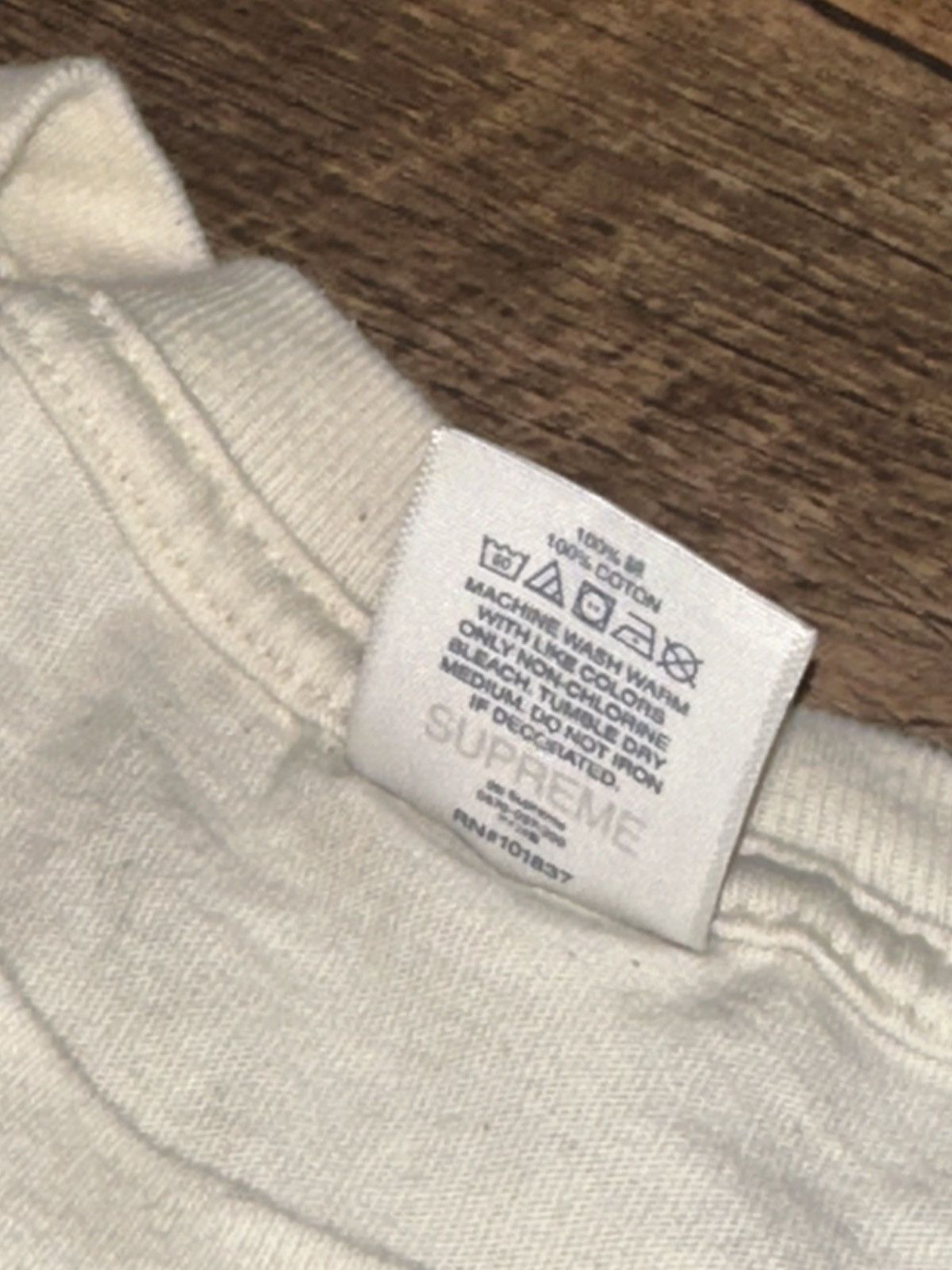 Supreme Supreme Connected Tee ‘Natural’ XL Size US XL / EU 56 / 4 - 4 Thumbnail