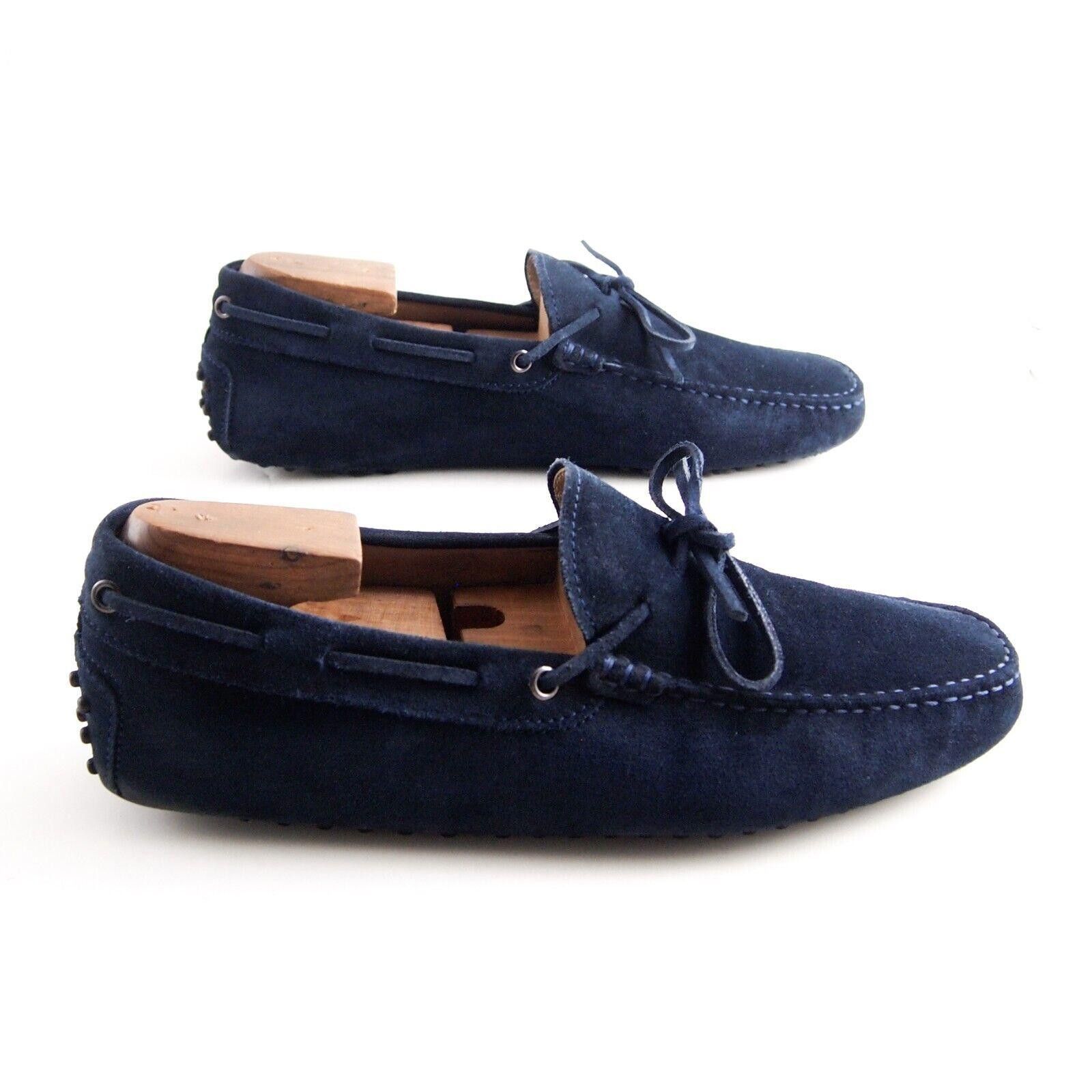 Tod's TOD's Gommini Loafers Blue Suede Size US 9 EU 42 Size US 9 / EU 42 - 4 Thumbnail