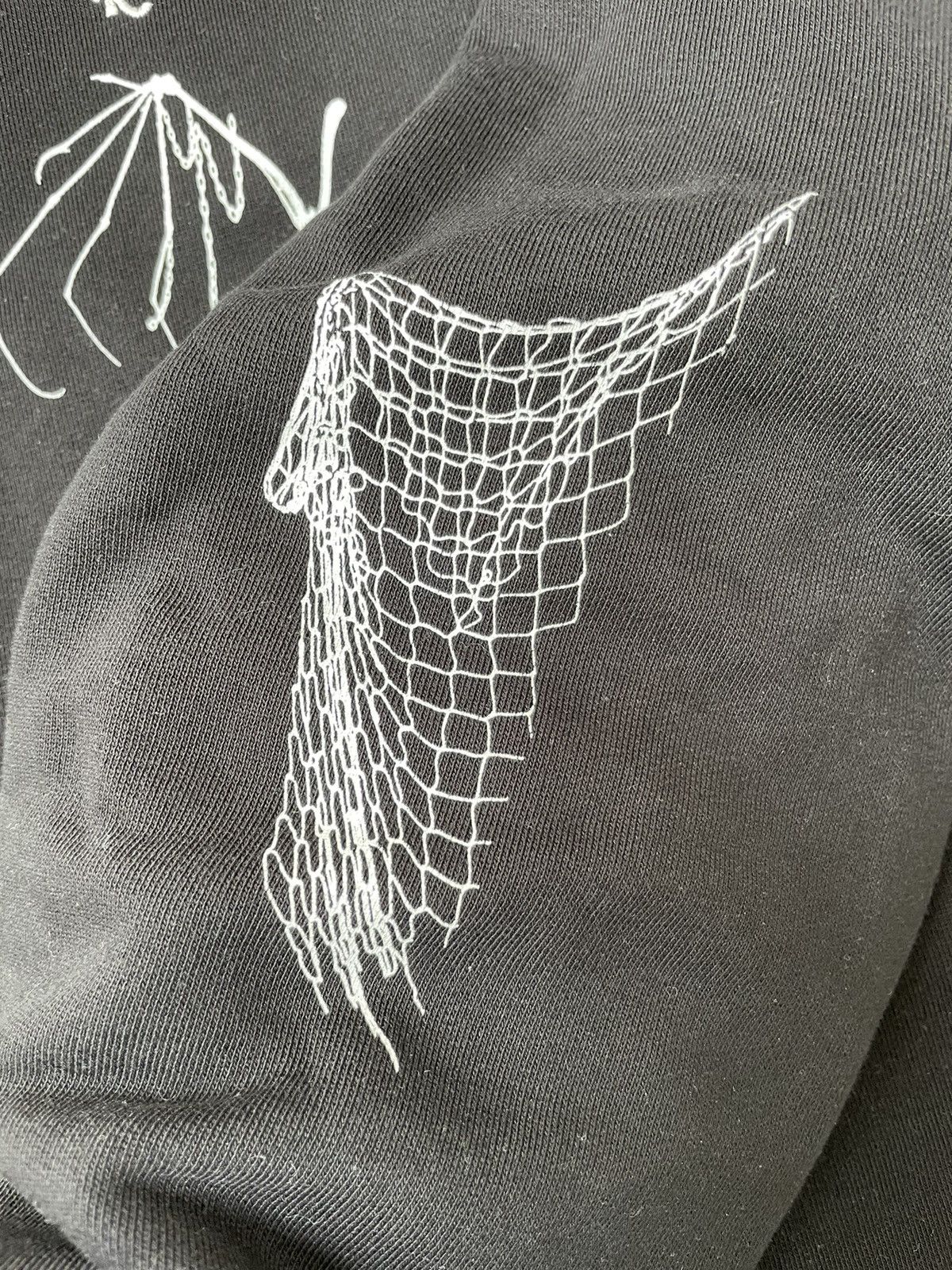 Raf Simons raf simons gothic web hoodie fw21/22 Size US L / EU 52-54 / 3 - 4 Thumbnail