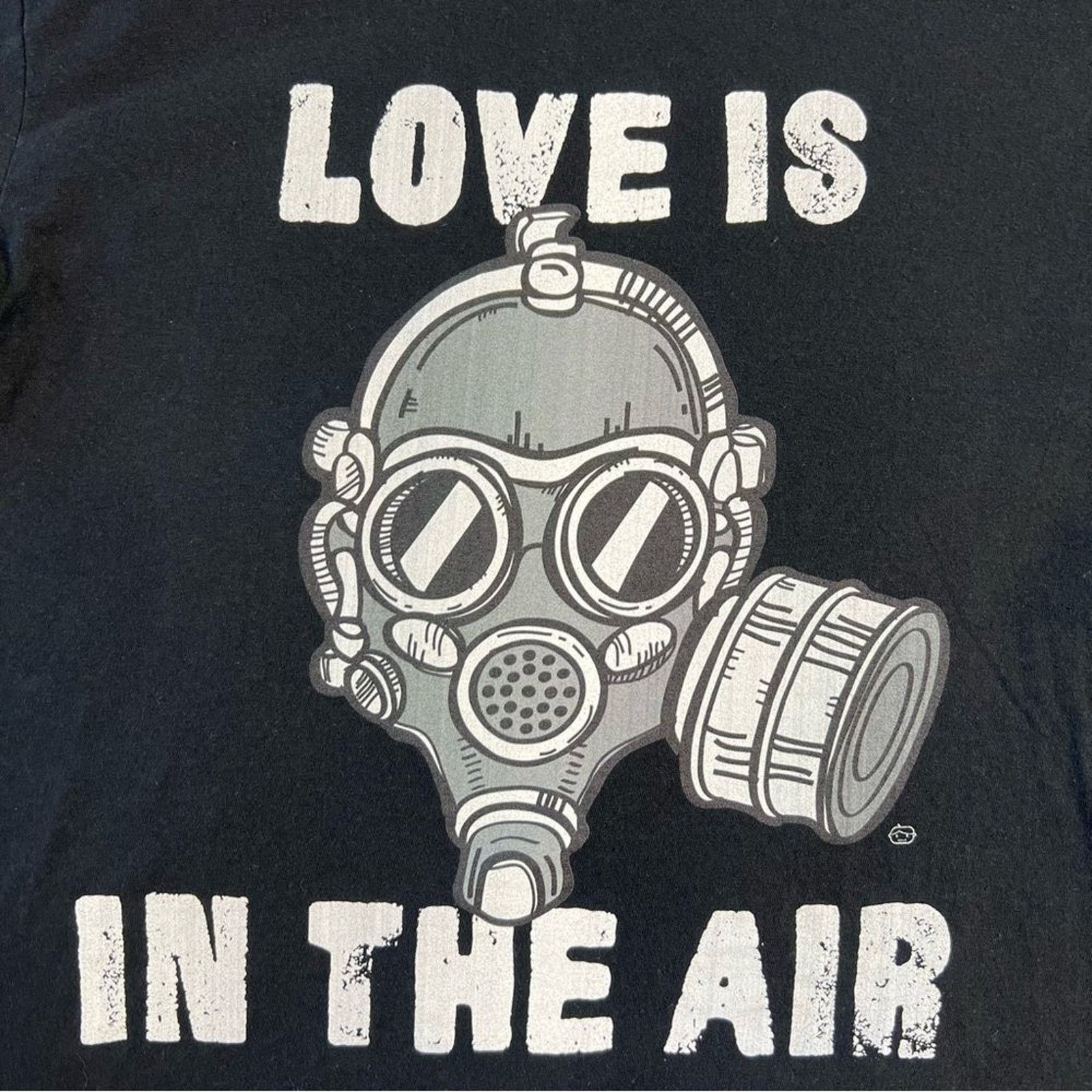 Other Adult Small TShirt LOVE IS IN THE AIR Short-Sleeve Funny Size S / US 4 / IT 40 - 3 Thumbnail