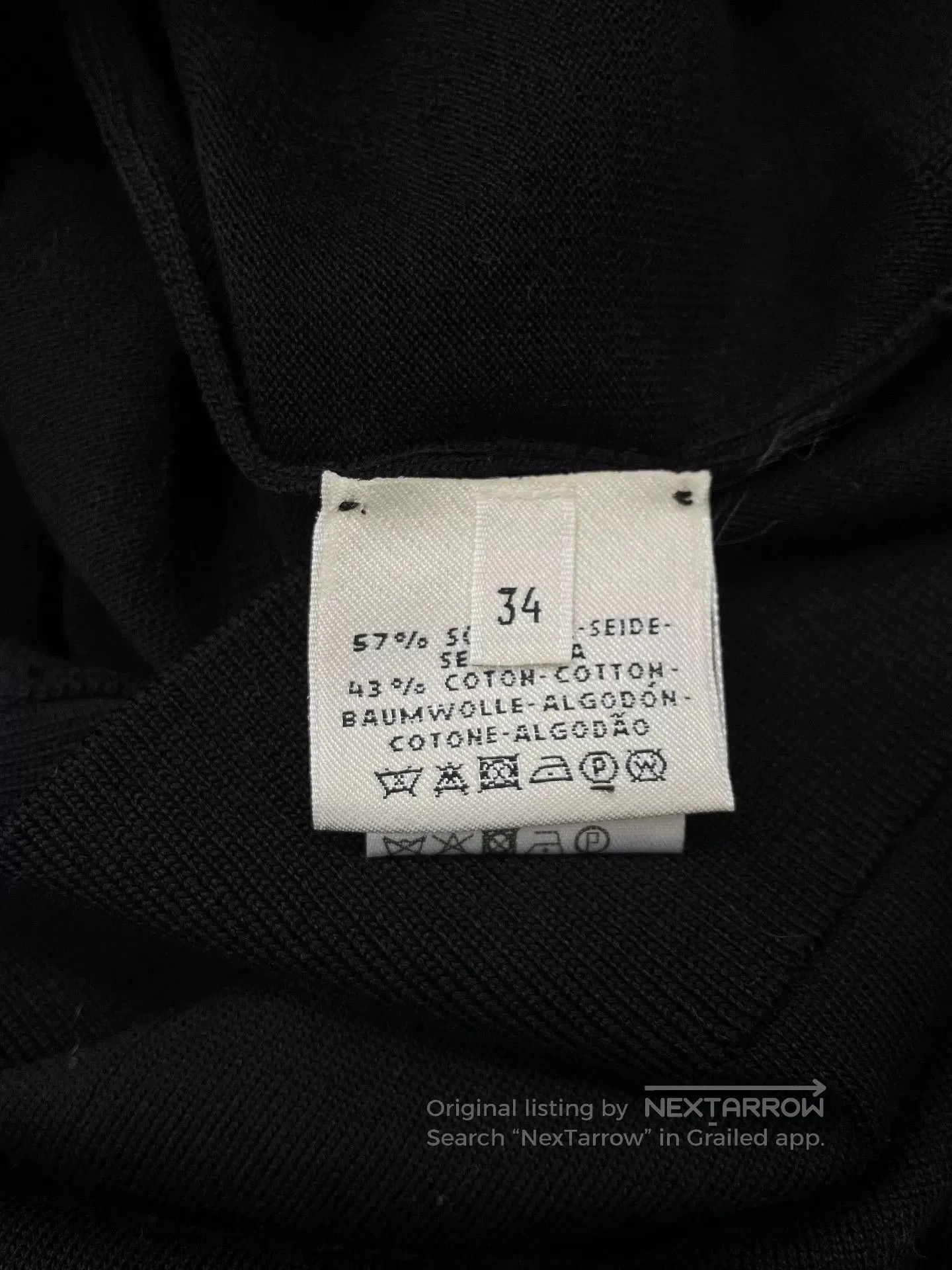 Hermes Hermes Black Knit Dress With Tags. Size US XS / EU 42 / 0 - 5 Thumbnail