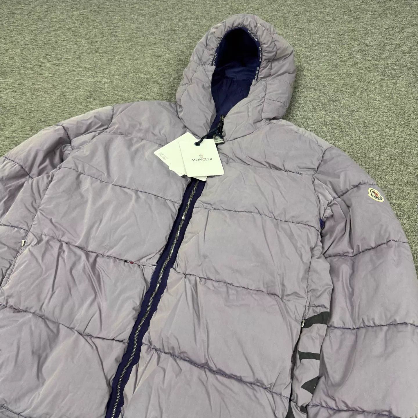 Moncler Moncler Paviot hooded down jacket back large print logo 5 Size XXL / US 16-18 / IT 52-54 - 3 Thumbnail
