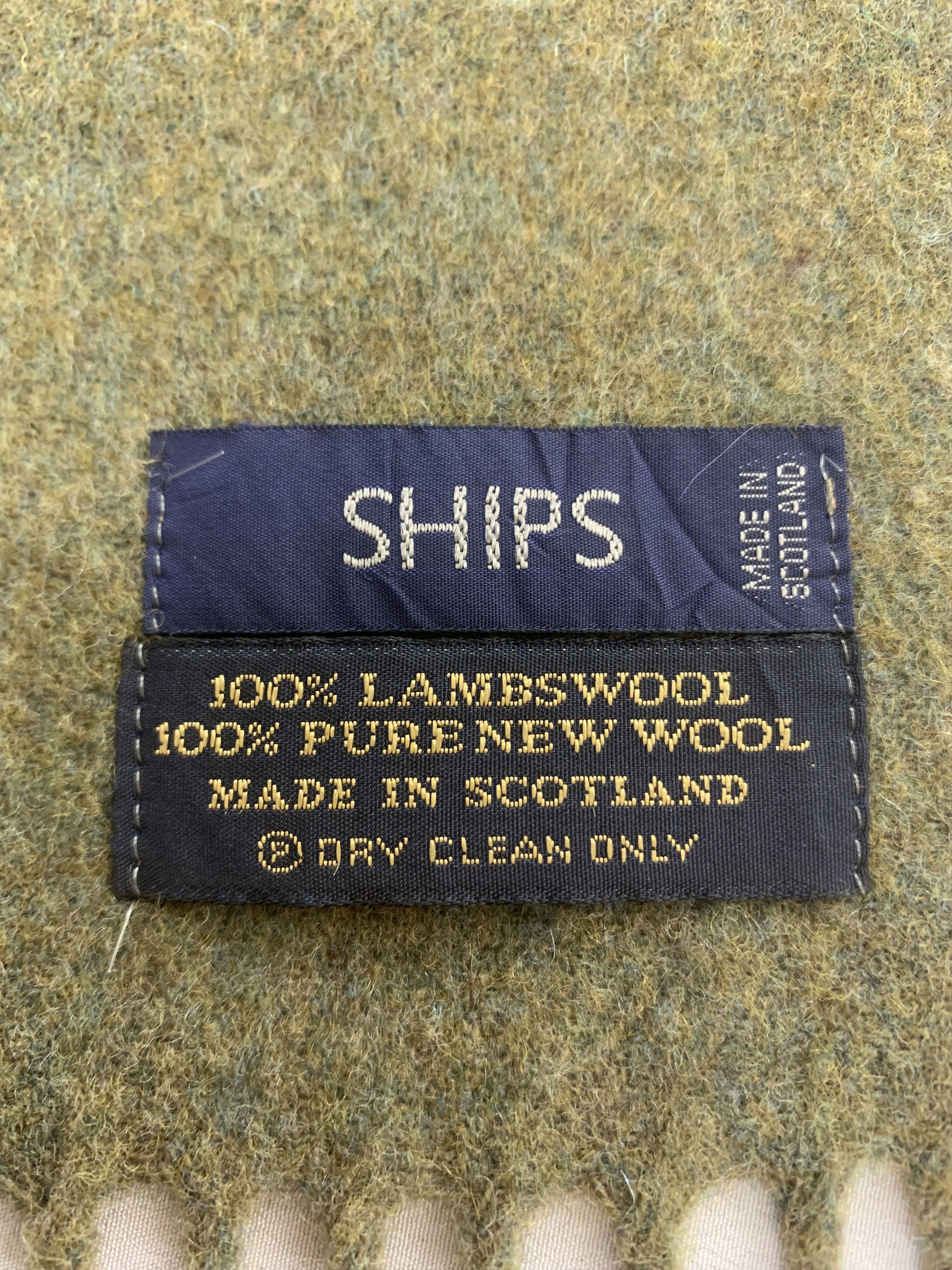 SHIPS Ships Scarf Wool Muffler Neck Wrap BL2110 Size ONE SIZE - 4 Thumbnail