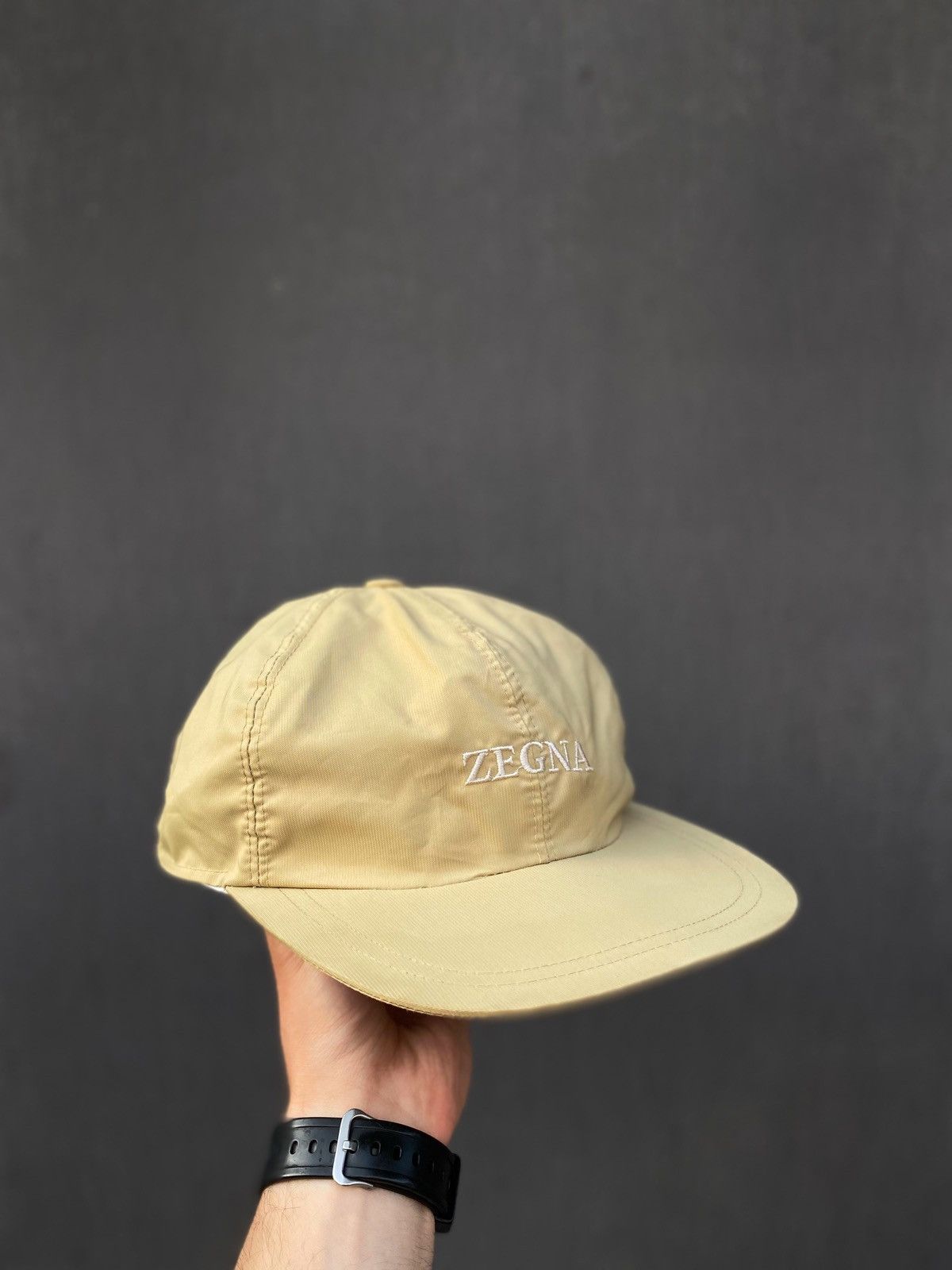 Ermenegildo Zegna Vintage 6 panel cap size L/XL