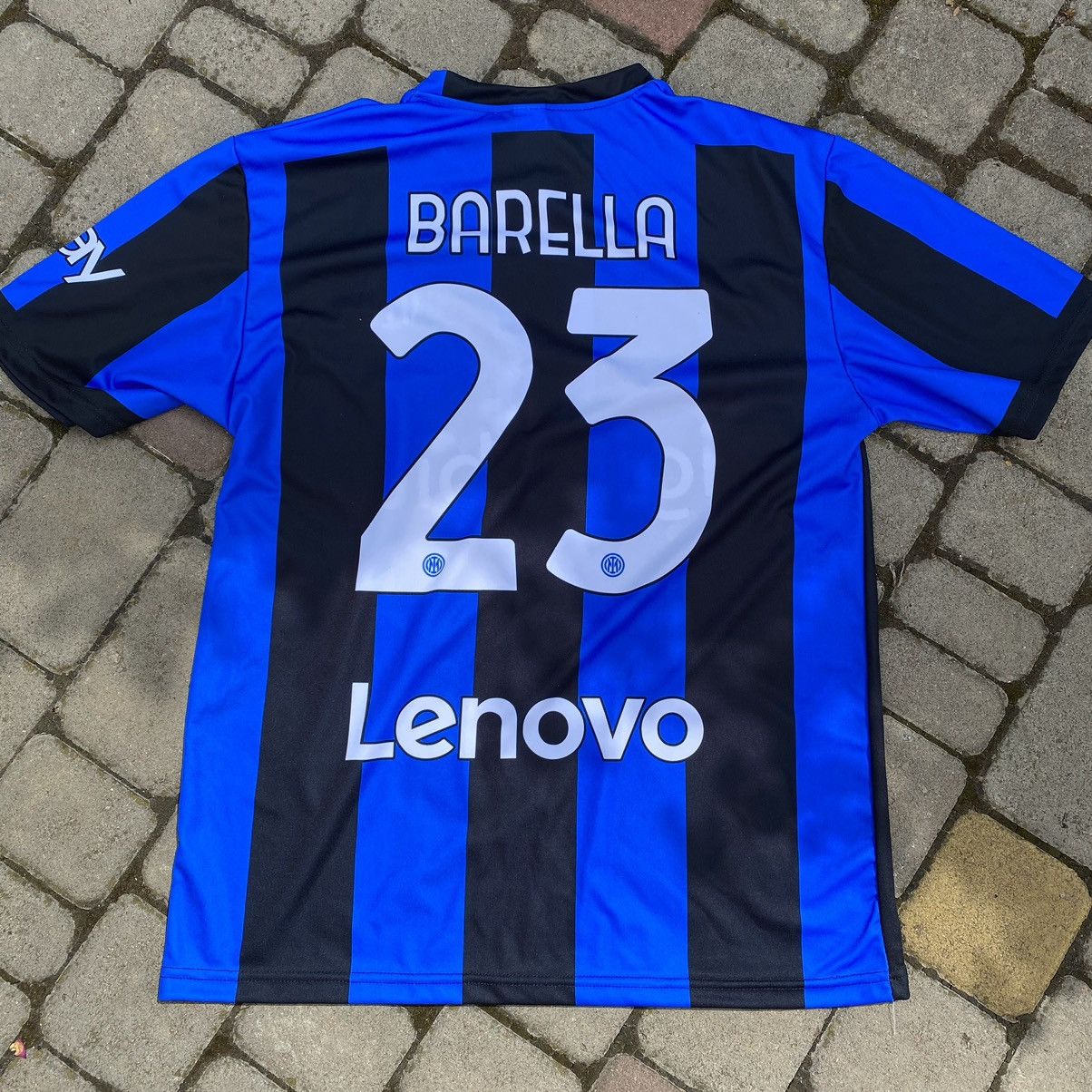 Other Inter Milan Soccer Jersey #23 BARELLA Size US M / EU 48-50 / 2 - 2 Thumbnail