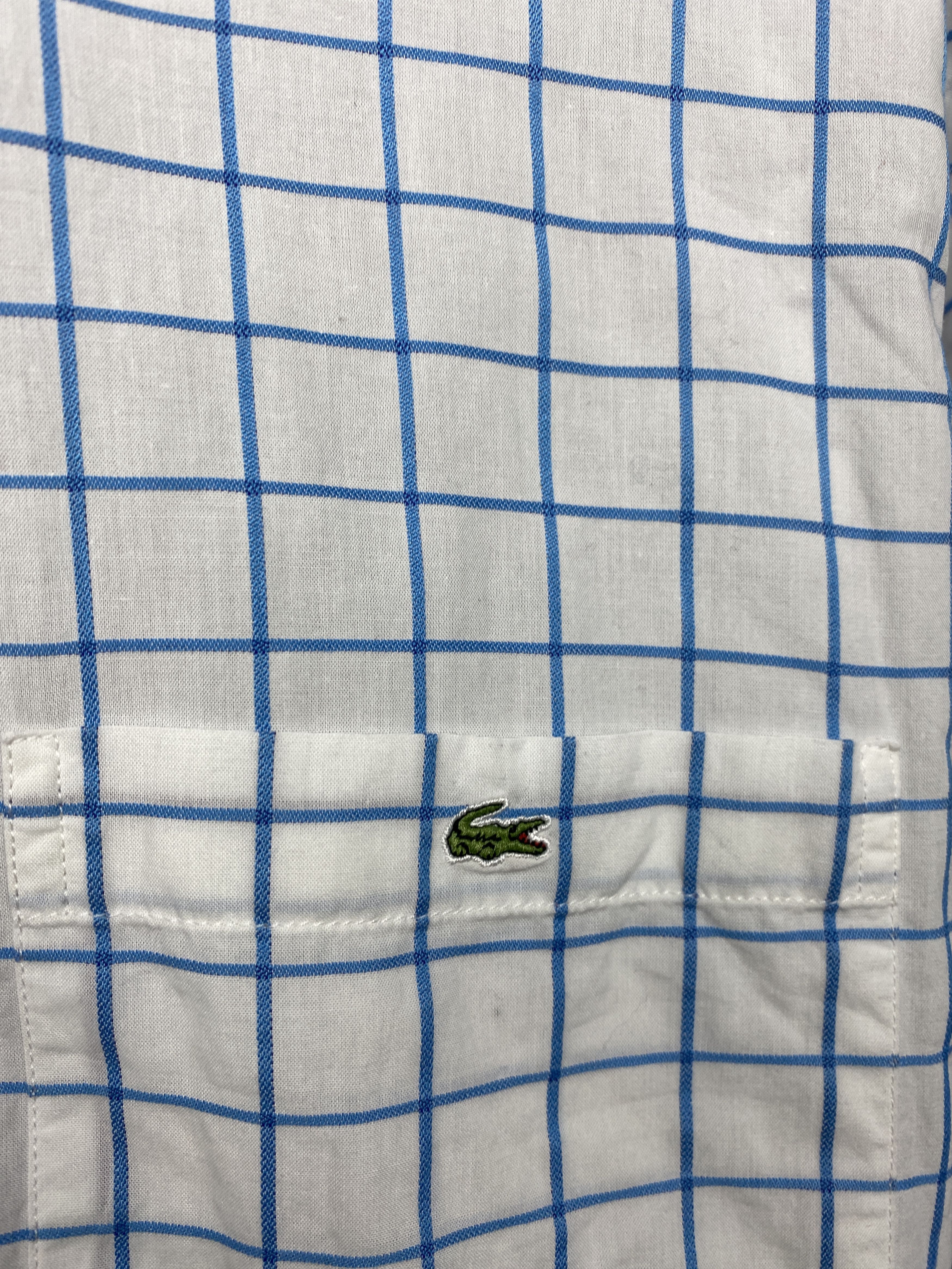 Lacoste Lacoste Vintage Mens Long Sleeve Check Shirt Size US XL / EU 56 / 4 - 3 Thumbnail