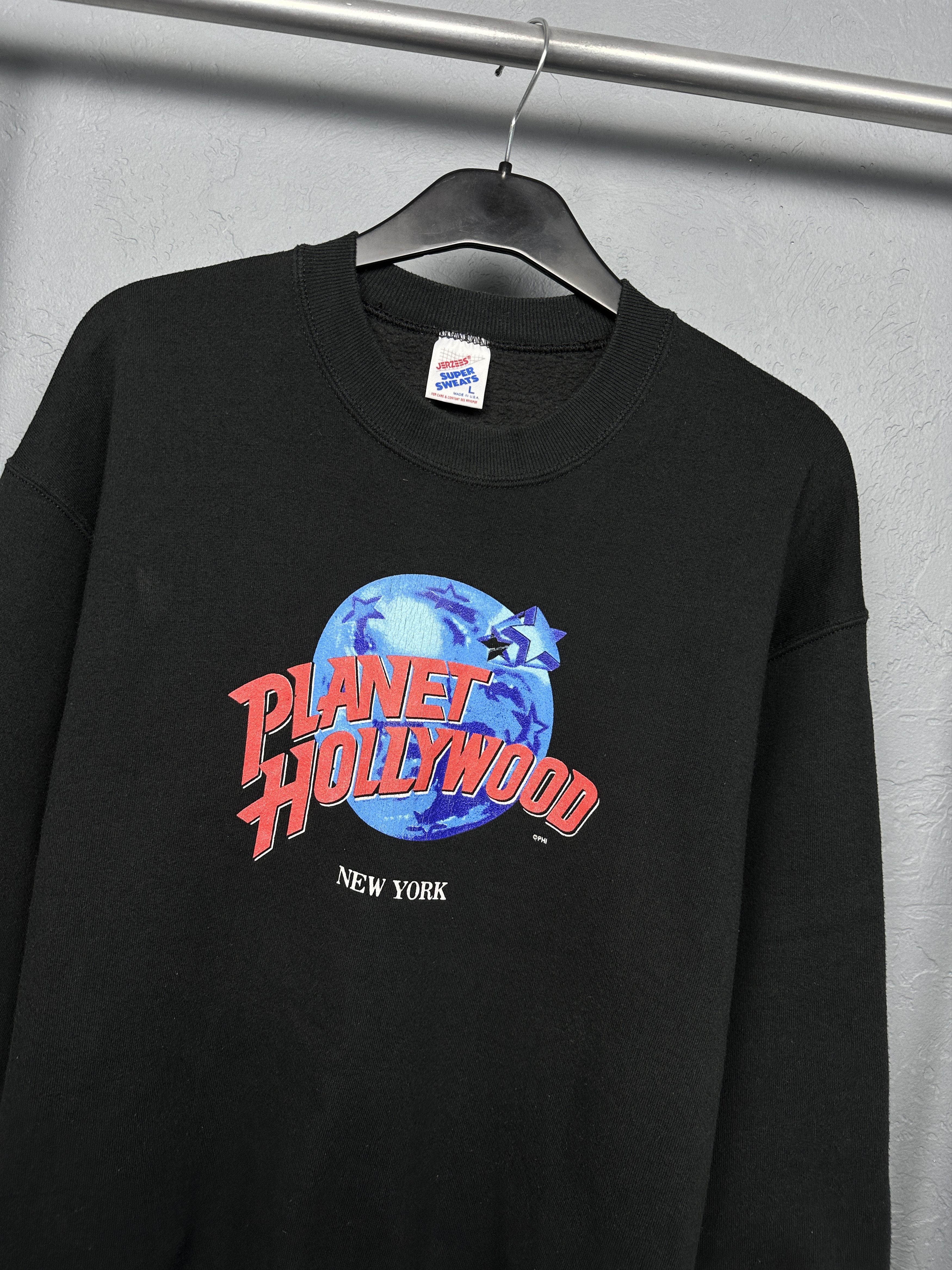 Planet Hollywood Planet Hollywood 90s Vintage Mens Sweatshirt Size US L / EU 52-54 / 3 - 2 Thumbnail