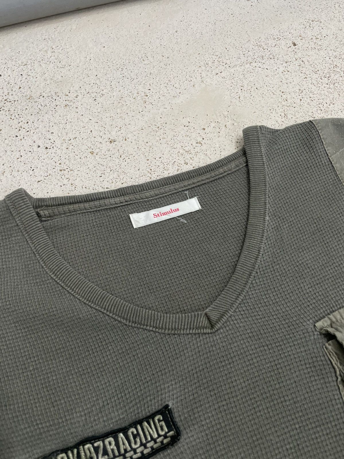 Vintage Stimulus Army Patch Pocket Vintage Style Y2K Size US L / EU 52-54 / 3 - 11 Thumbnail