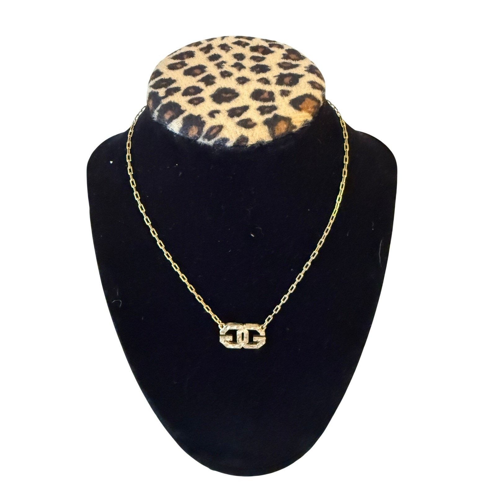 Givenchy Vintage Givenchy Interlocking GG Necklace 16" Gold Chain Size ONE SIZE - 1 Thumbnail