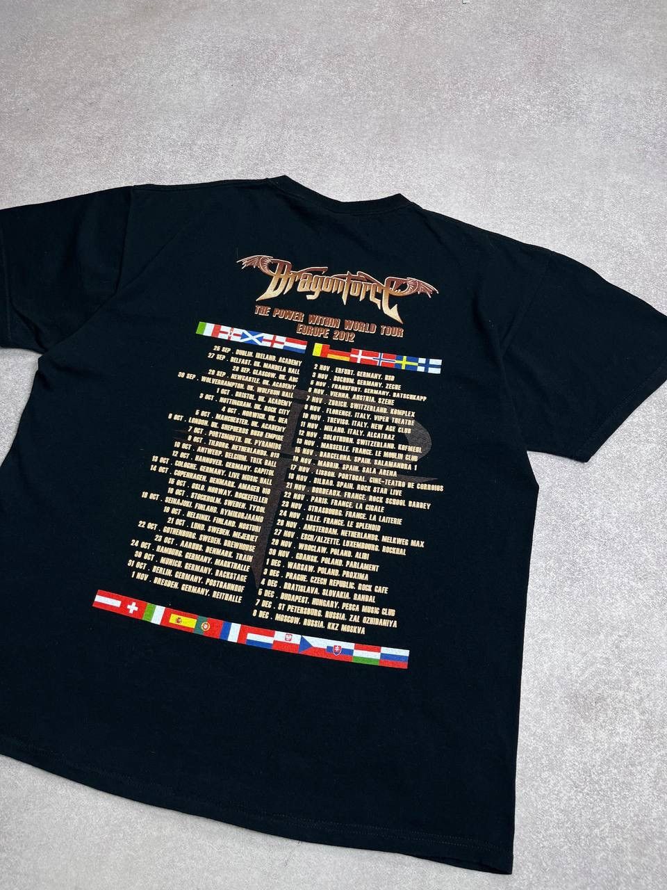 Band Tees × Vintage Vintage Dragonforce The Power Within Boxy T-shirt Y2K XL Size US XL / EU 56 / 4 - 4 Thumbnail
