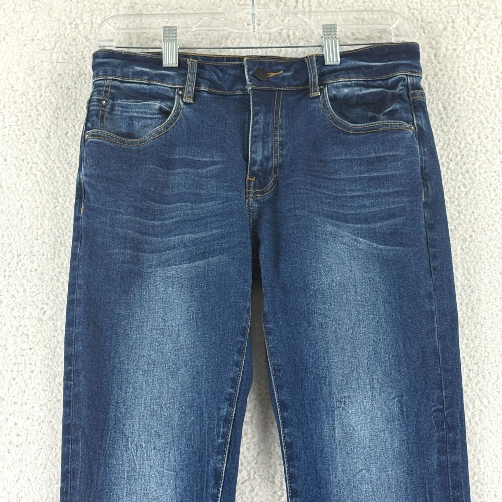 Alexander Wang Alexander Wang Bite Jeans Womens Size 29 Blue Denim Mid Rise Skinny Stretch Size 29" - 2 Thumbnail