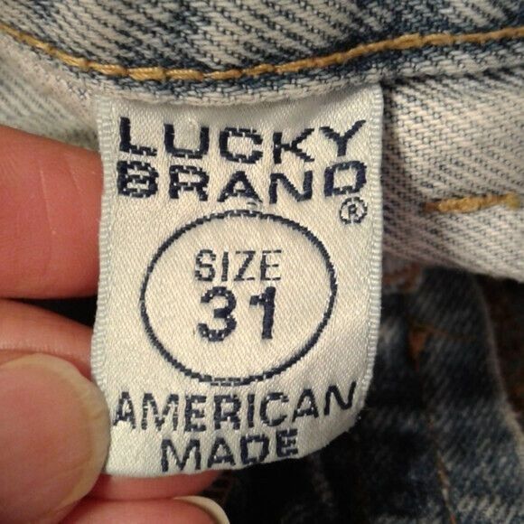 Lucky Brand Lucky Brand Size 31 Jeans Mens Relaxed Fit Dungarees Blue De Size US 31 - 11 Thumbnail