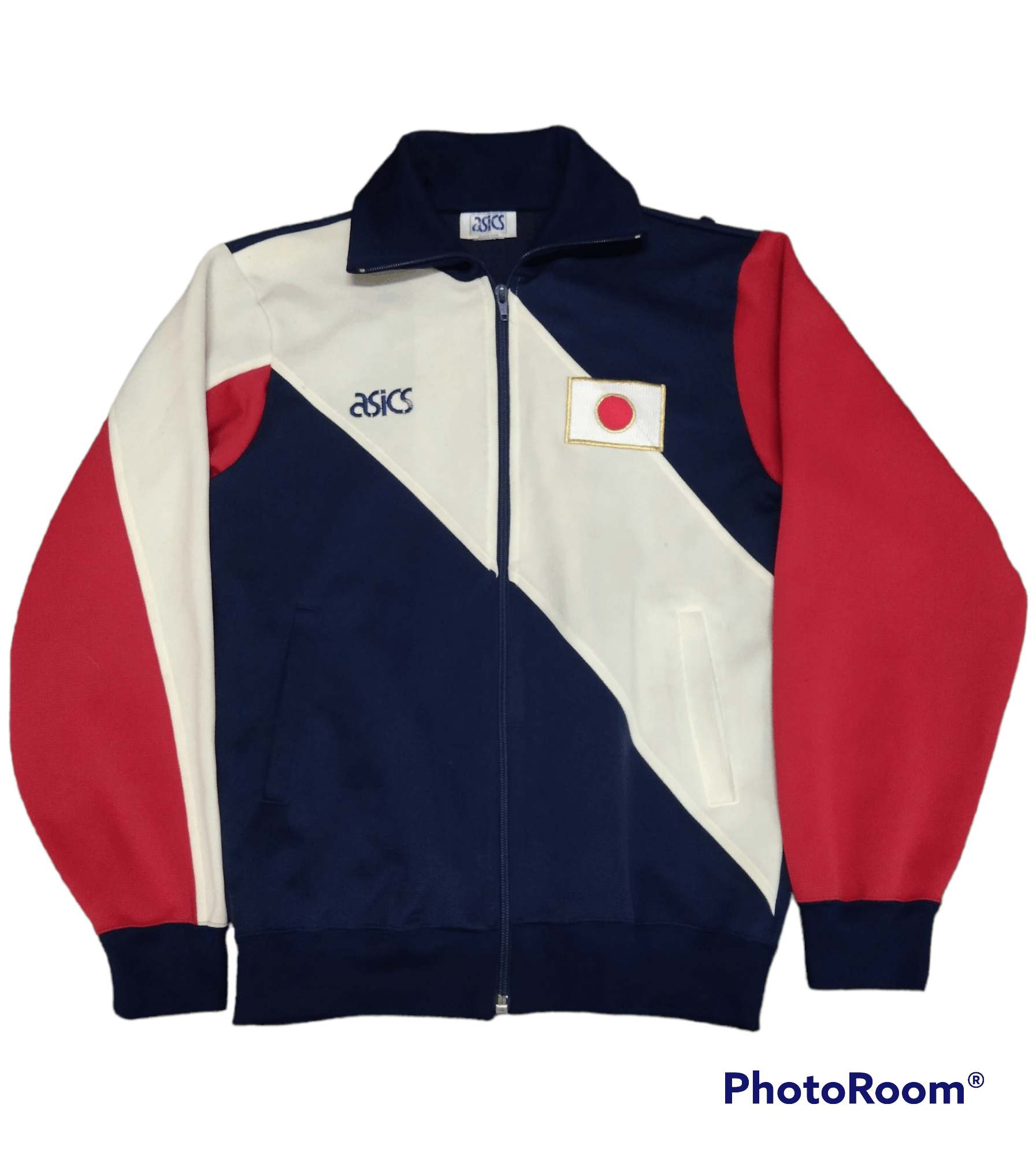 image of Asics x Hype Asic Japan Vintage Multicolour Sweater, Men's (Size Medium)