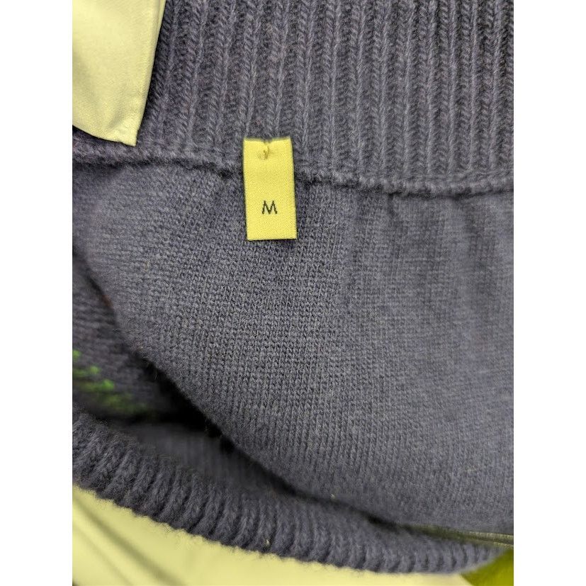 Gucci o1rshd1 Sweatpants Knitwear Pants With Web in Navy Blue Size US 32 / EU 48 - 14 Thumbnail