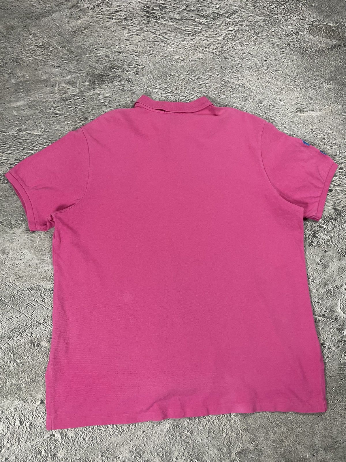 Ralph Lauren Polo Ralph Lauren vintage pink polo T-shirt big pony Size US XXL / EU 58 / 5 - 6 Thumbnail