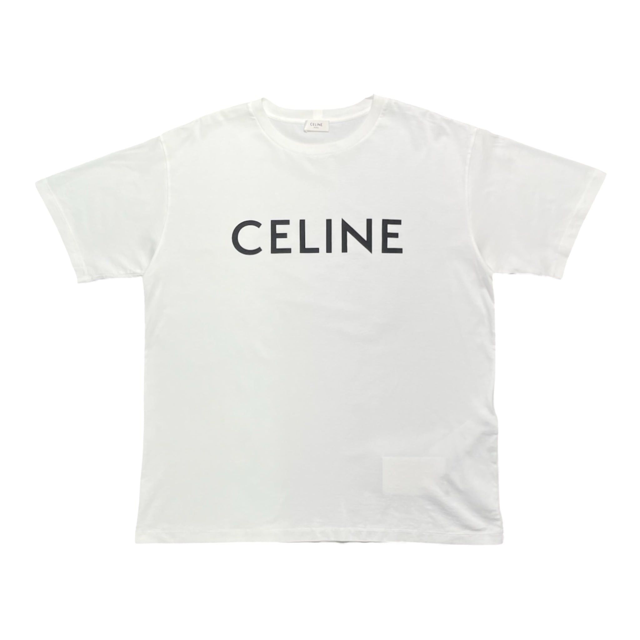 Logo Short Sleeve Tee Shirt White Black