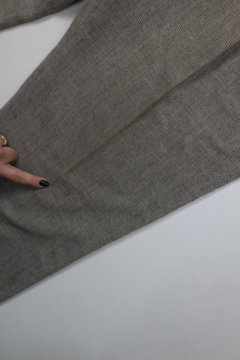 Vintage Vintage 70s Streetwear Houndstooth Wide Leg Chino Pants Size US 36 / EU 52 - 6 Thumbnail