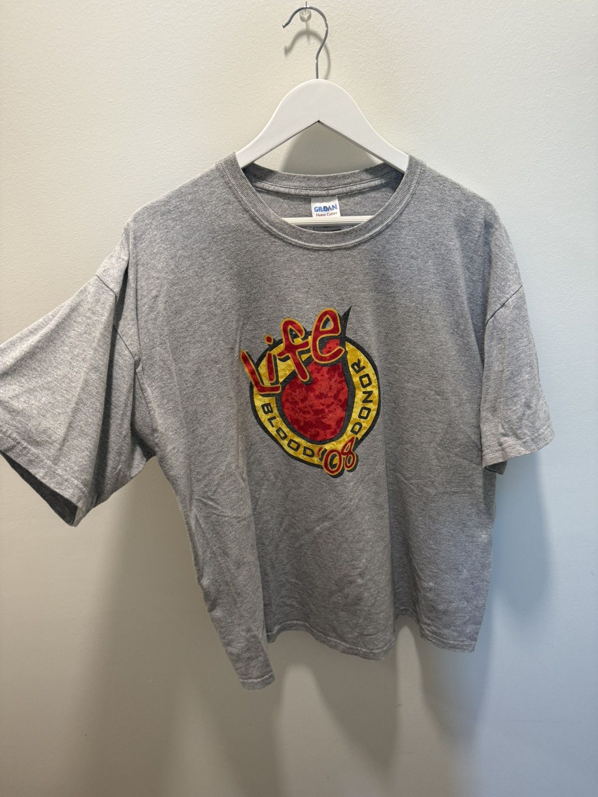 Vintage SICK ‘08 BLOOD DONOR TEE Size US XL / EU 56 / 4 - 2 Thumbnail