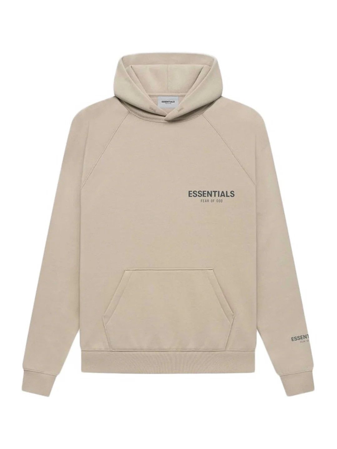 Fear of God Fear of God Essentials Hoodie FW21 String/Tan - Size M Size US M / EU 48-50 / 2 - 2 Thumbnail